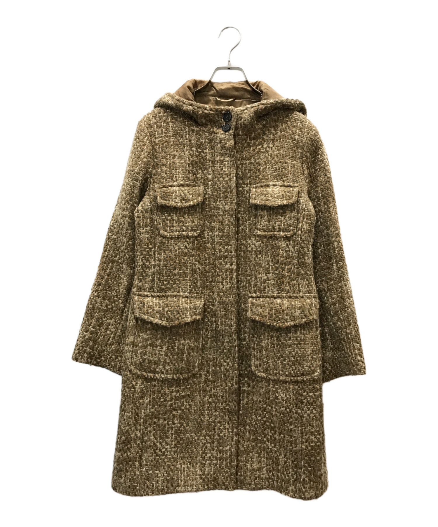 中古・古着通販】'S Max Mara (エスマックスマーラ) フードツイード