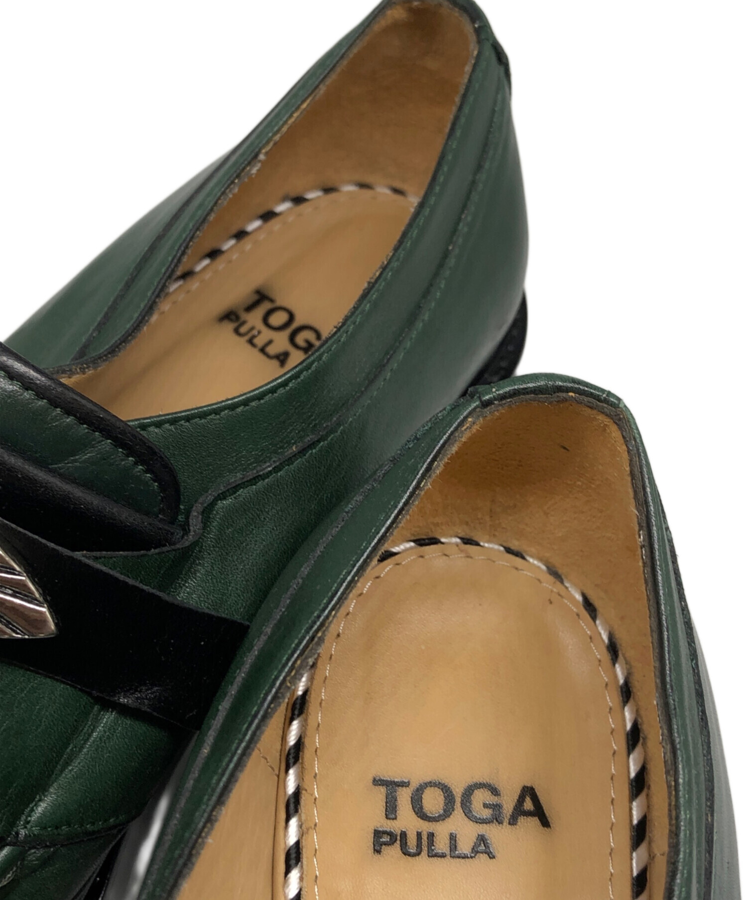 中古・古着通販】TOGA PULLA (トーガ プルラ) メタルバックルレザー 