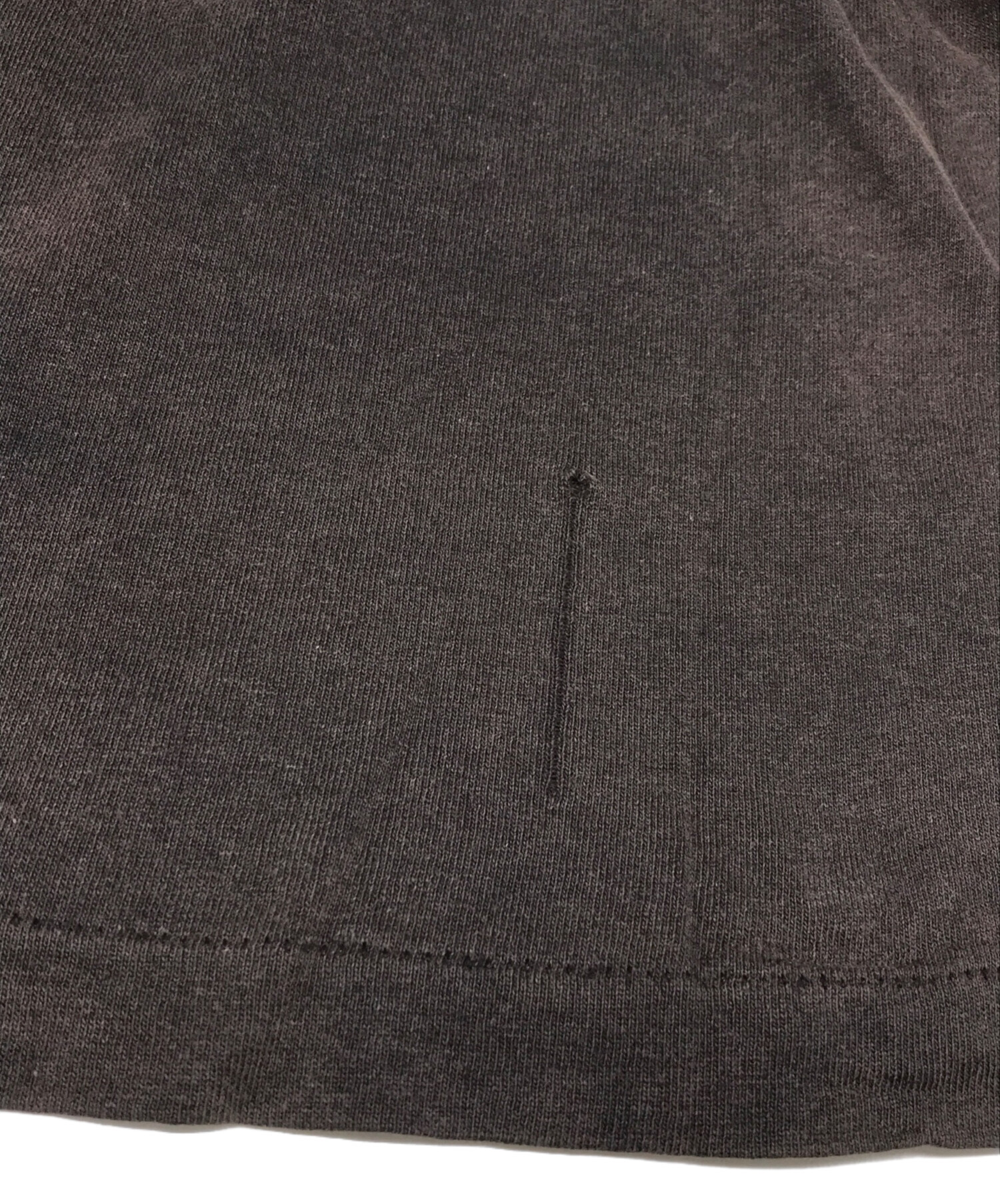 中古・古着通販】Hanes (ヘインズ) プリントTシャツ ブラウン サイズ:L