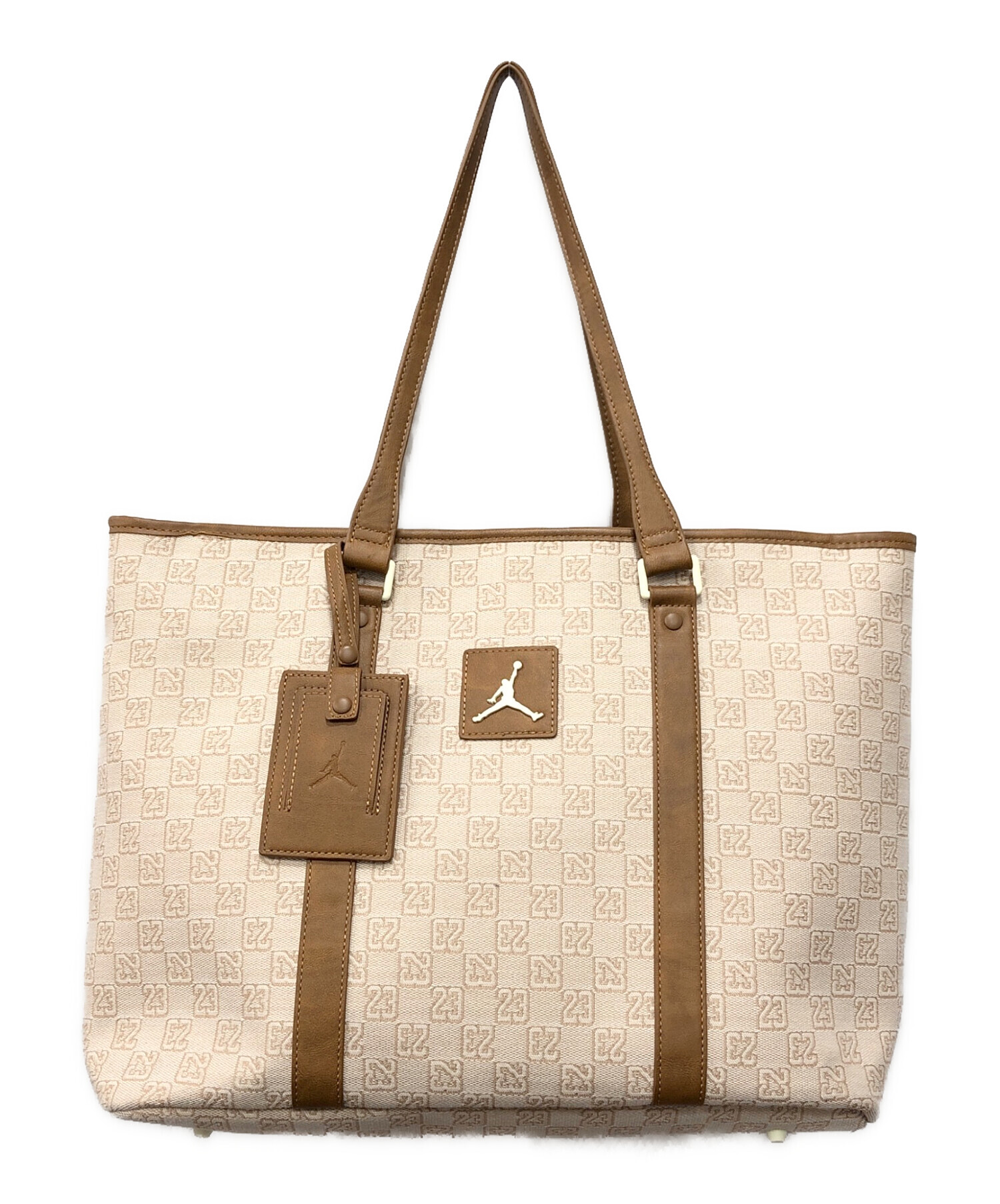 中古・古着通販】NIKE (ナイキ) Jordan Monogram Tote Bag ベージュ