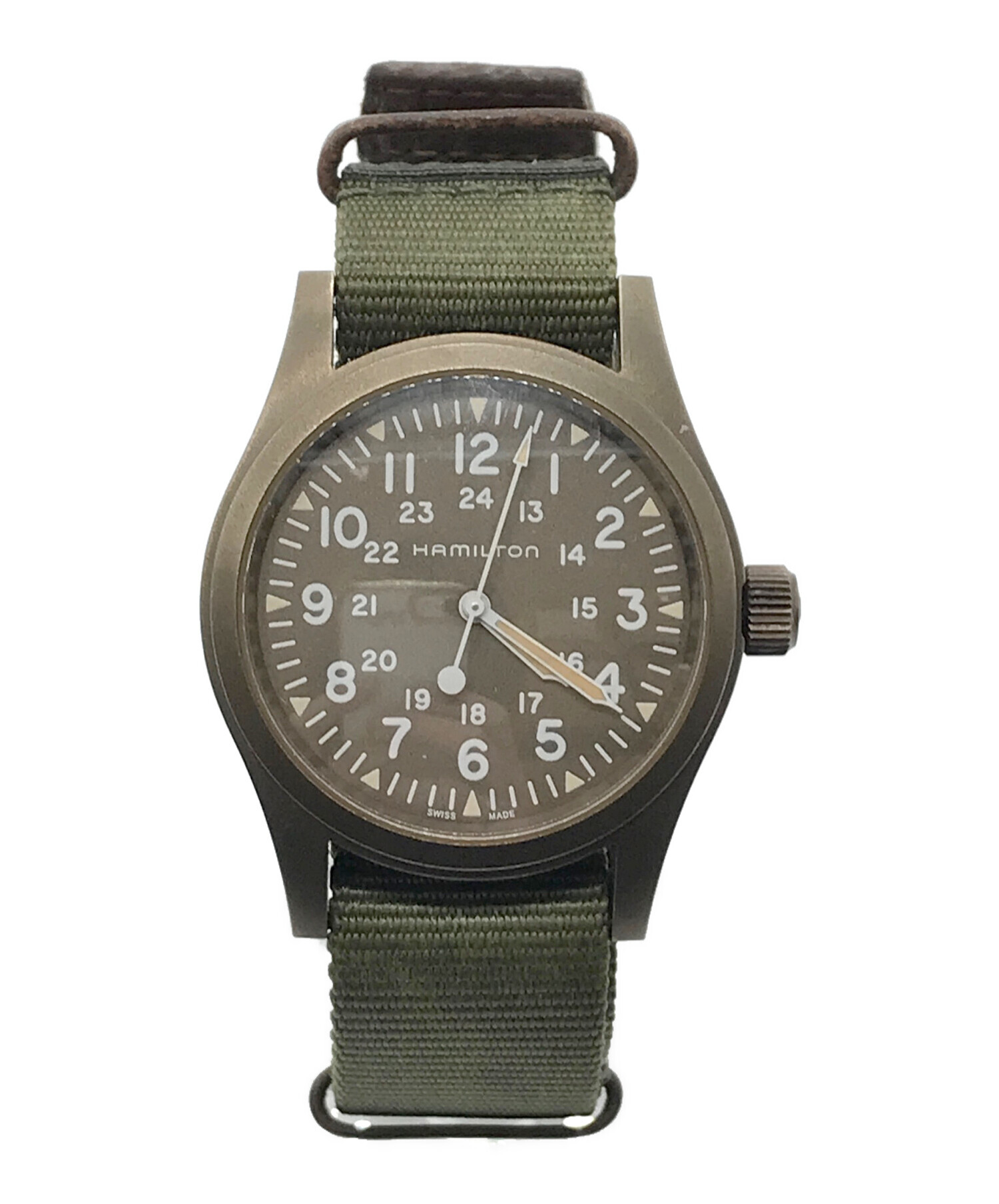 Hamilton　ハミルトン　KHAKI　カーキ ジャンク 中古・古着通販】HAMILTON (ハミルトン) カーキ フィールド Mechanical