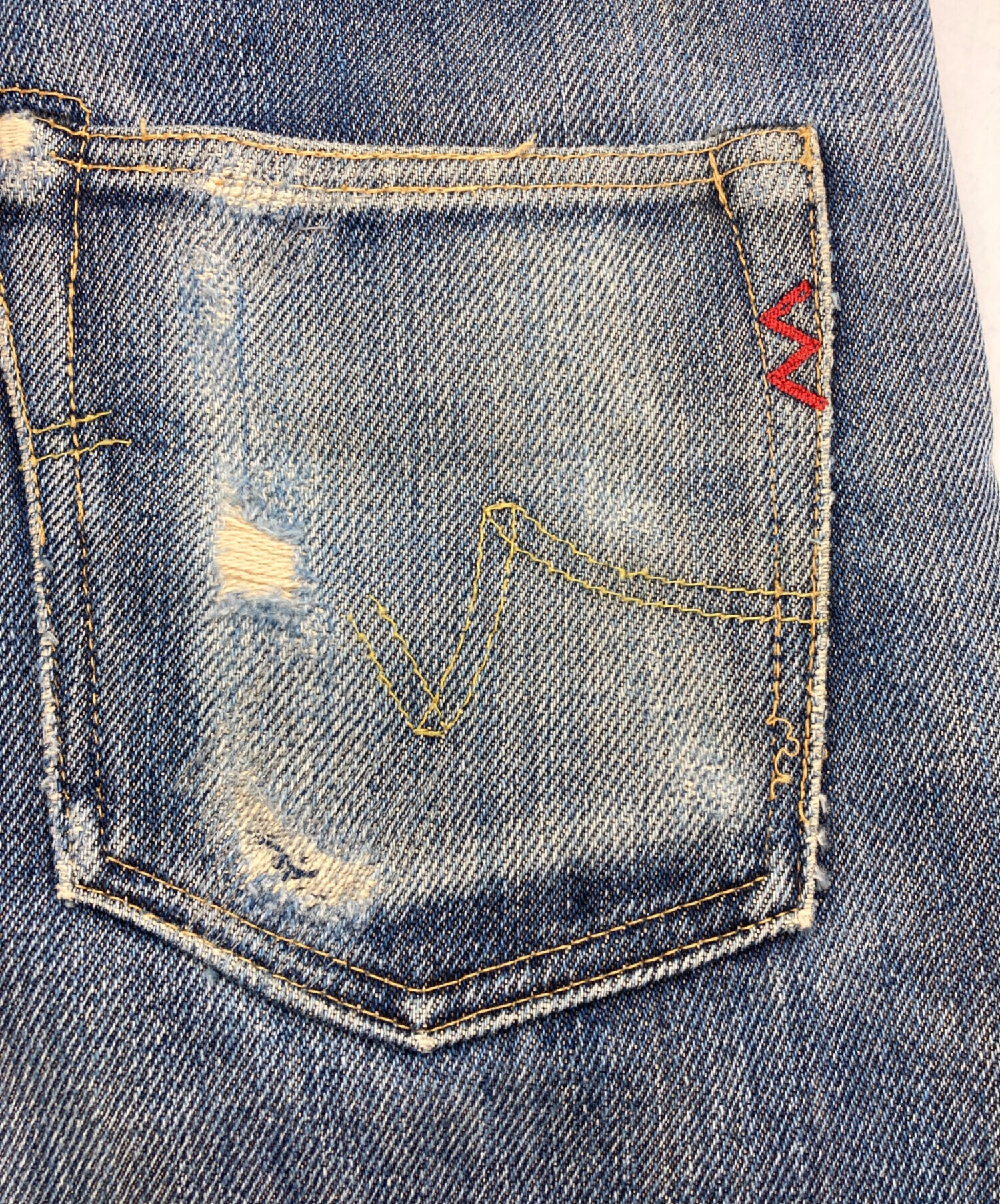 中古・古着通販】IRON HEART 634S (アイアンハート) 21ozセルビッチ左