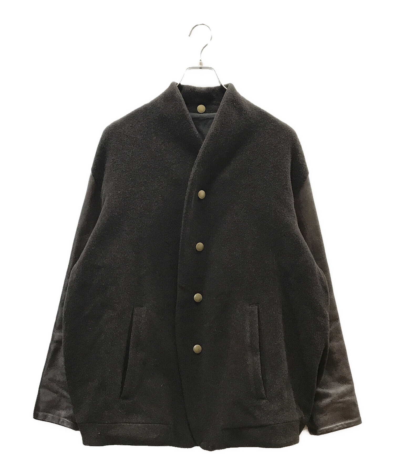 中古・古着通販】THE Sakaki (ザ サカキ) stadium jumper ブラウン 