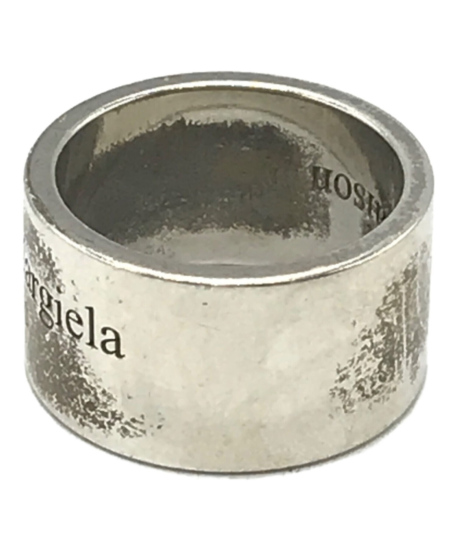 maison margiela メゾンマルジェラ リバース ロゴ リング 【公式通販】