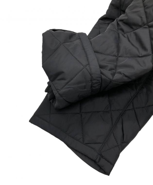 Barbour NEW BURGHLEY QUILTキルティングコート 38 中古・古着通販】Barbour (バブアー) BURGHLEY QUILT NYLON カーキ
