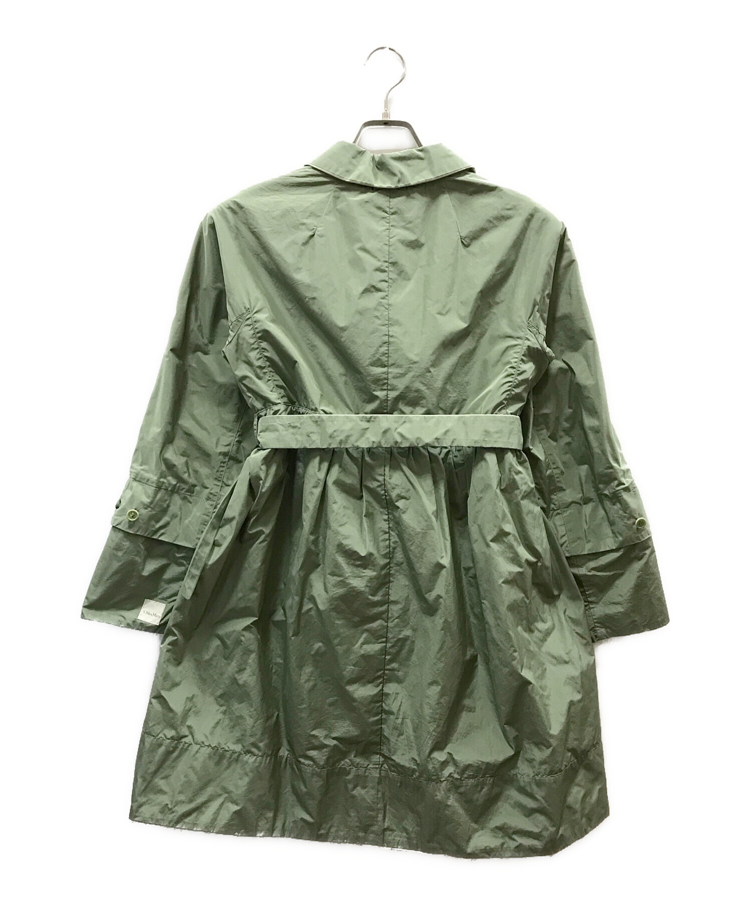 'S Max Mara エス　マックス　マーラ ブラウス S 緑 【古着】【中古】【送料無料】 中古・古着通販】'S Max Mara (エスマックスマーラ) リバーシブル
