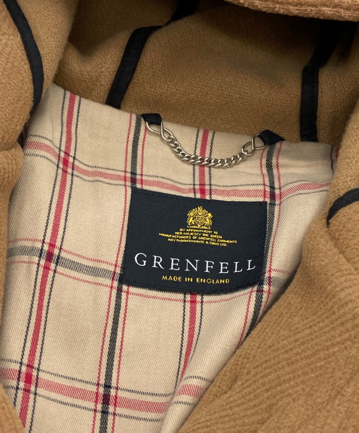中古・古着通販】GRENFELL (グレンフェル) ヘリンボーンロングダッフル