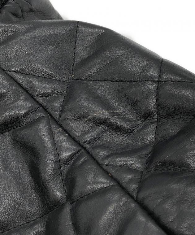 中古・古着通販】Schott (ショット) レザーキルティングジャケット