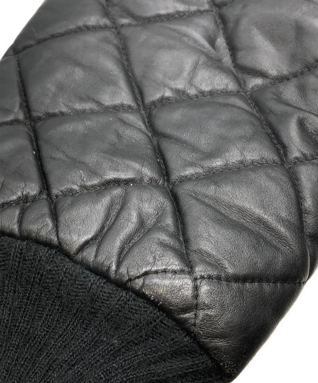 中古・古着通販】Schott (ショット) レザーキルティングジャケット 中古・古着通販】Schott (ショット) レザーキルティングジャケット
