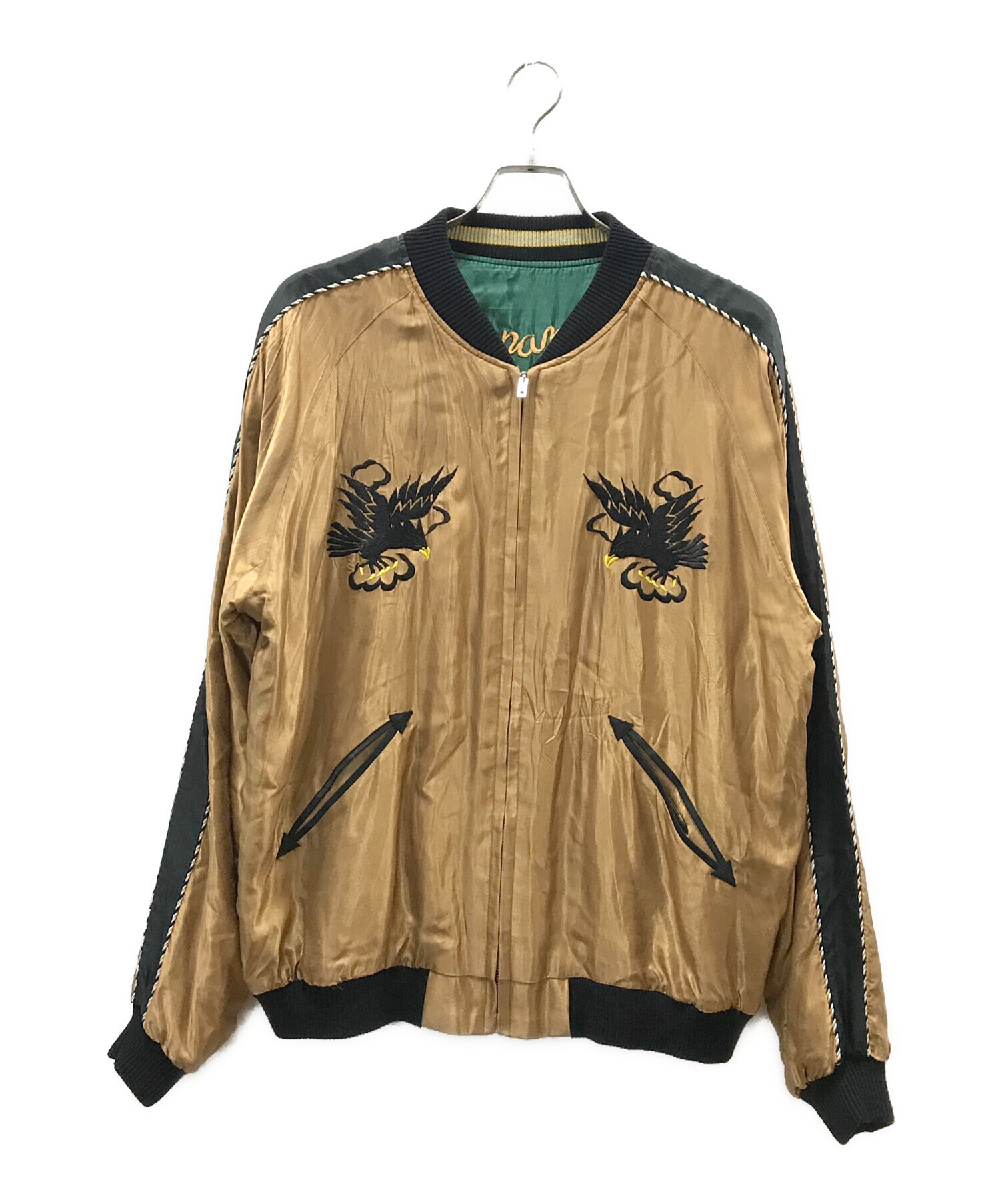 GOLD 東洋エンタープライズ(ゴールドトウヨウエンタープライズ) HEAVY BACKSATIN UTILITY JACKET メンズ import：M 【中古】【ブランド古着バズストア】 中古・古着通販】東洋エンタープライズ (トウヨウエンタープライズ