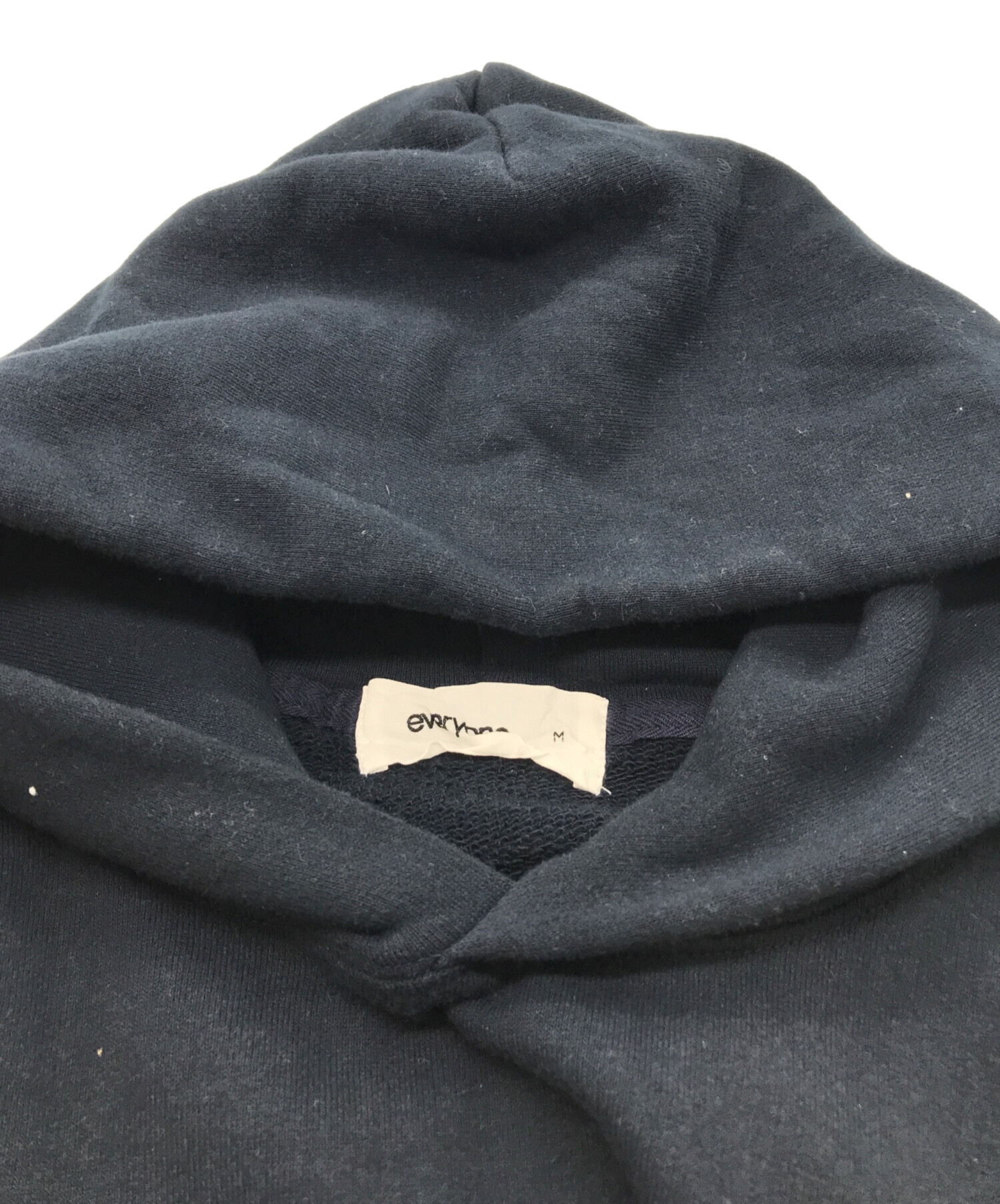 中古・古着通販】everyone (エブリワン) classic hoodie ネイビー 