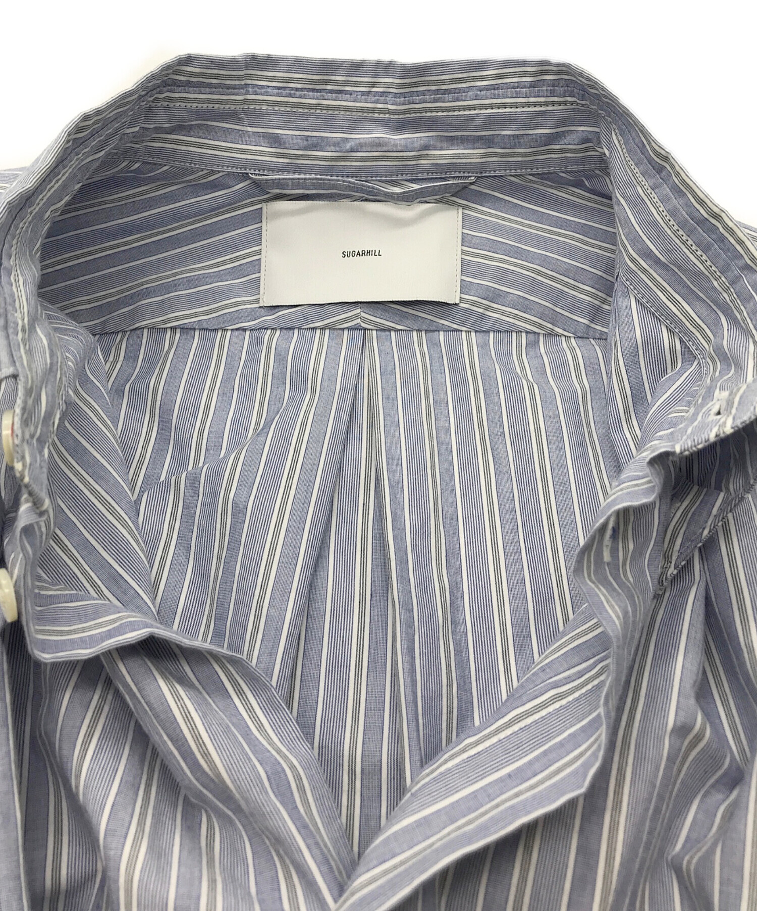 中古・古着通販】SUGARHILL (シュガーヒル) ストライプシャツ ブルー