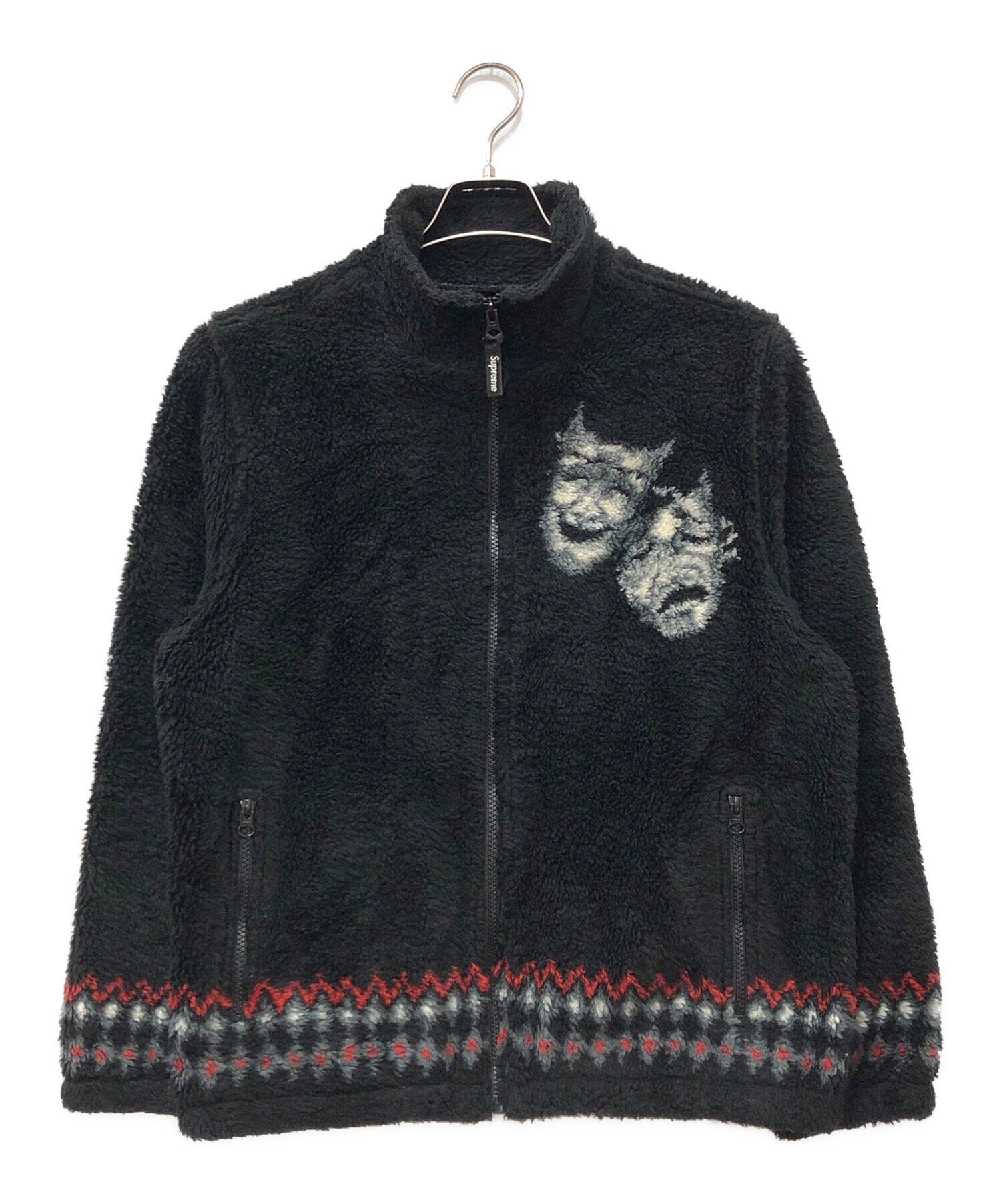 ジャケット・アウター supreme drama mask fleece jacket 中古・古着通販】SUPREME (シュプリーム) drama mask fleece jacket