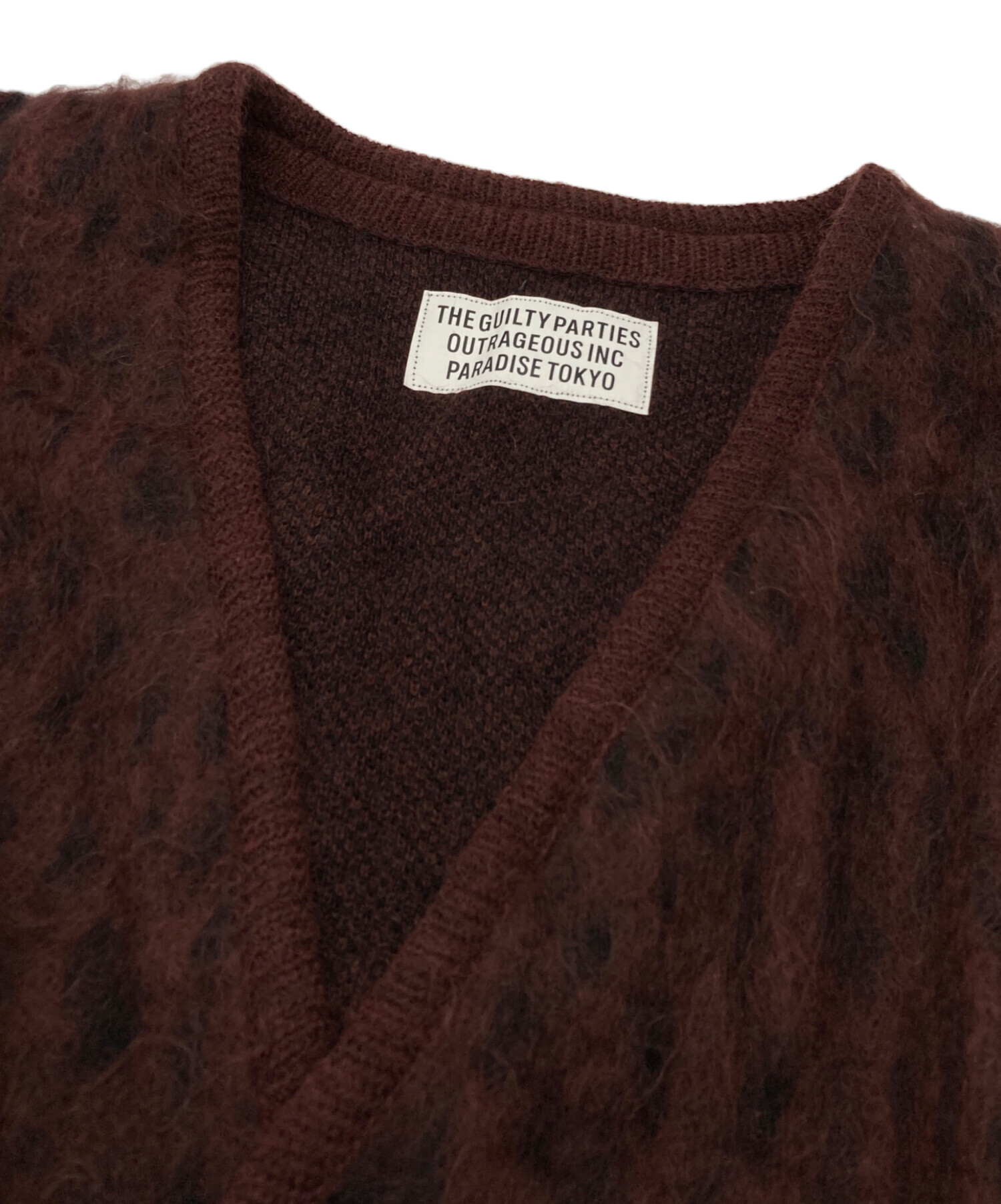 中古・古着通販】WACKO MARIA (ワコマリア) レオパードモヘア