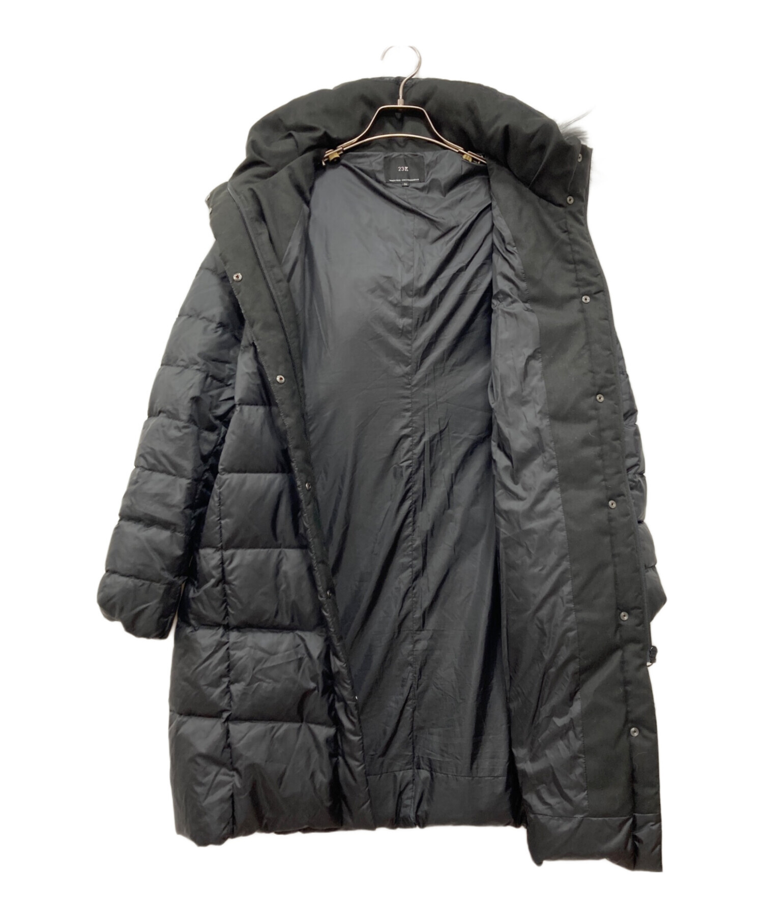 中古・古着通販】23区 (ニジュウサンク) シレータフタロング ダウン 