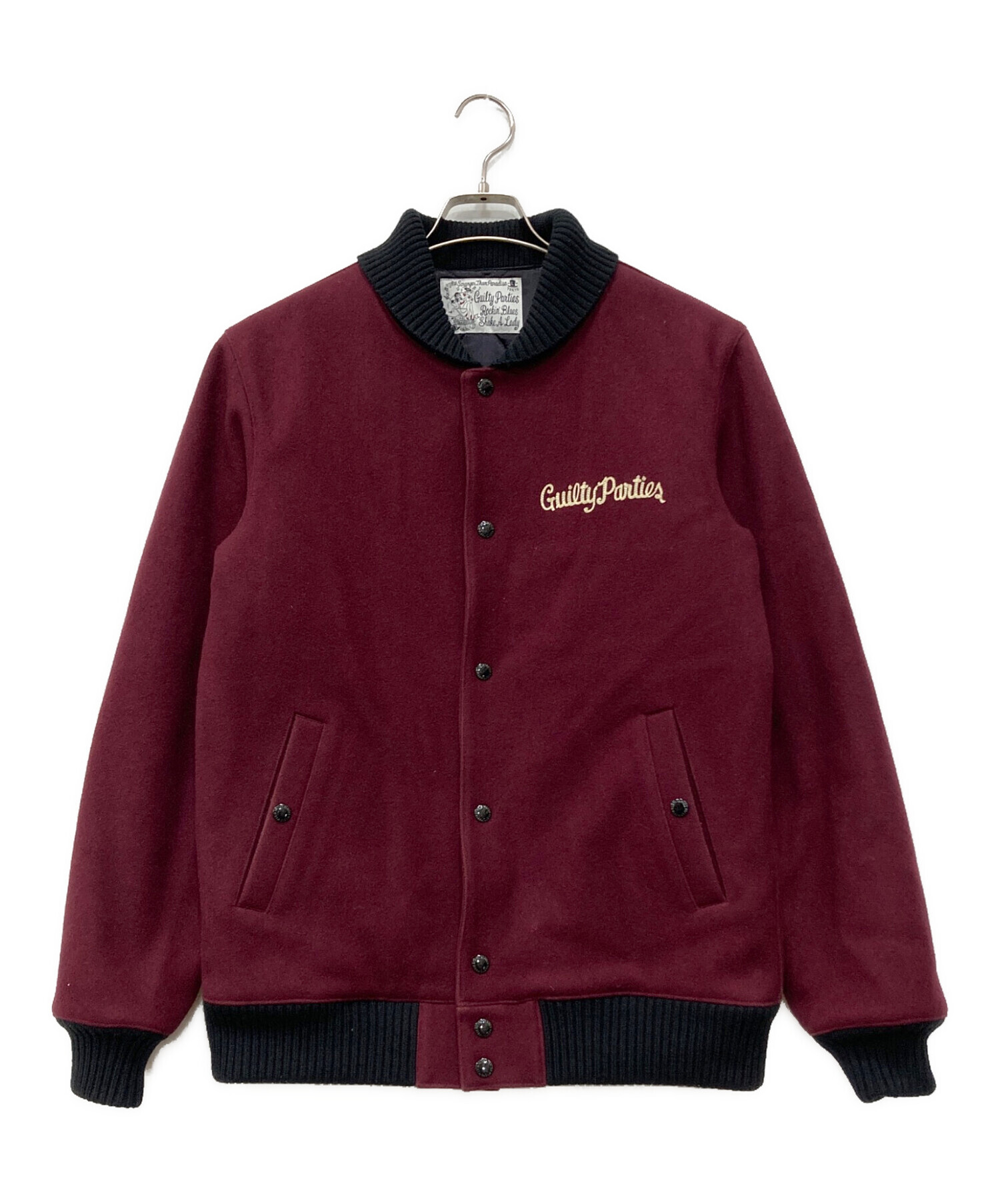 中古・古着通販】WACKO MARIA (ワコマリア) スタジャン ボルドー