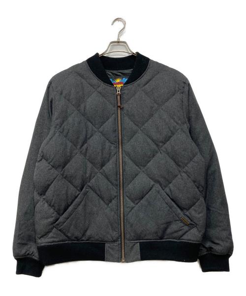希少サイズ】エディーバウアー ウールコート キルティング サーモア 黒 XL