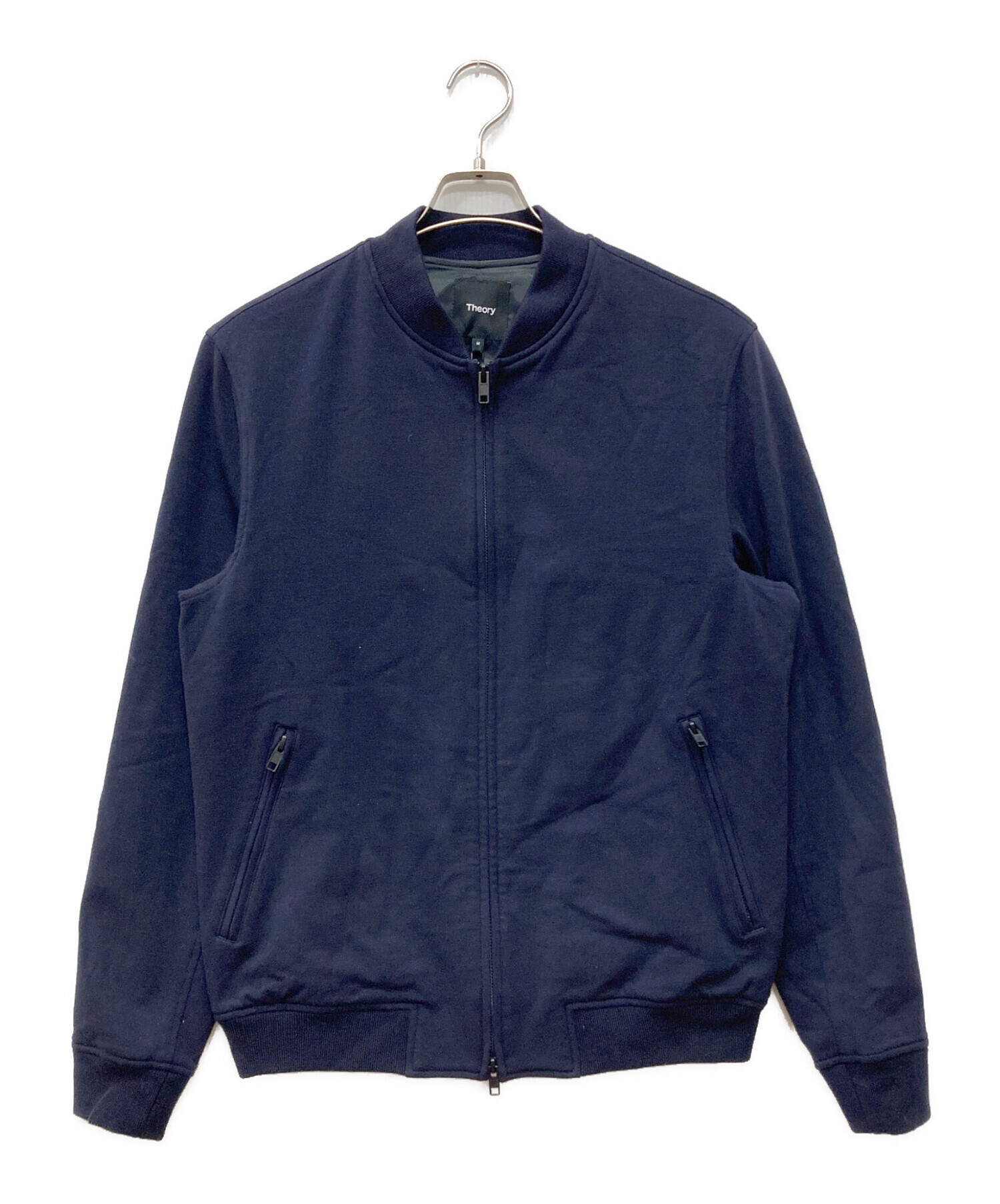 中古・古着通販】theory (セオリー) ブルゾン ネイビー サイズ:M