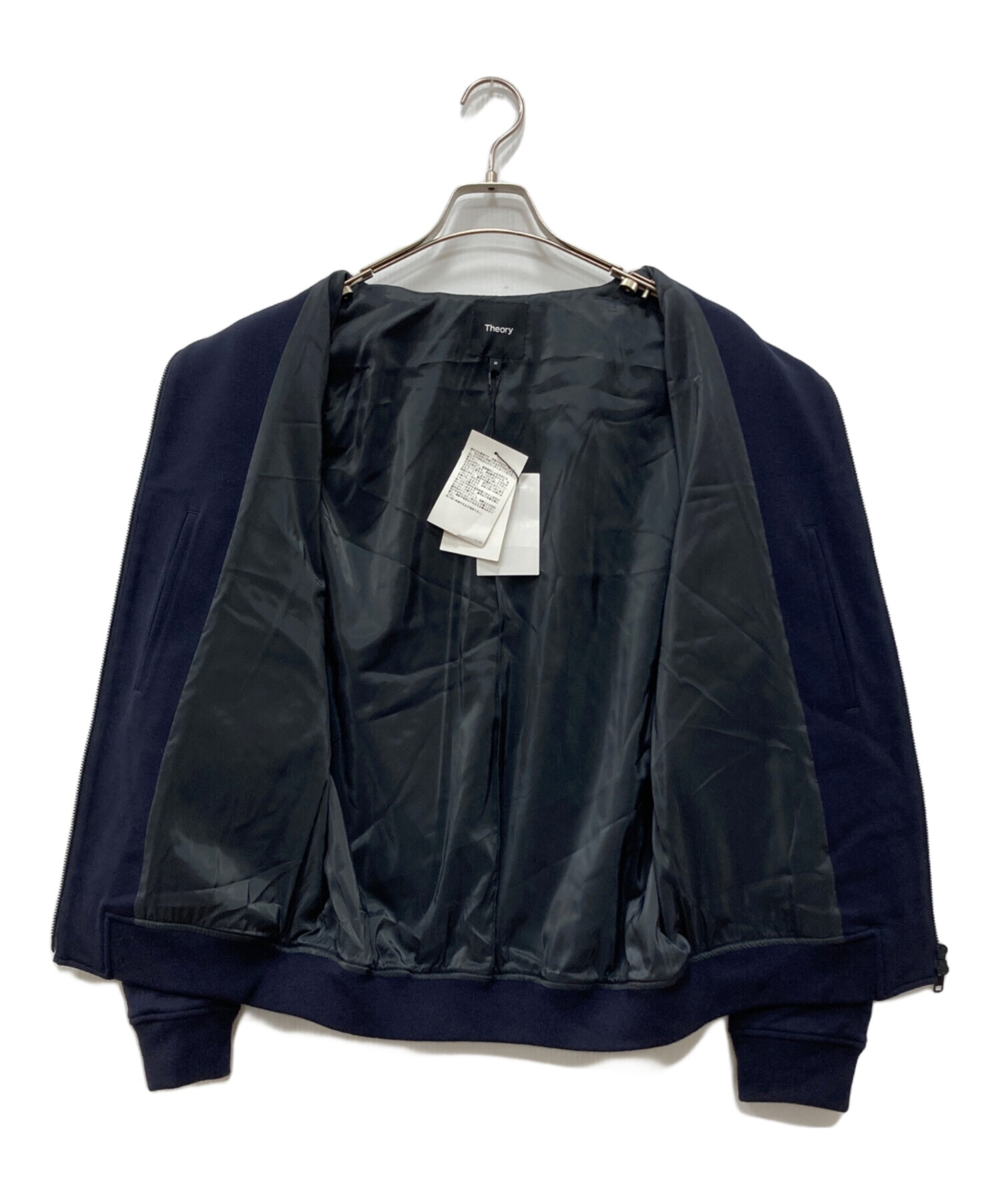 中古・古着通販】theory (セオリー) ブルゾン ネイビー サイズ:M