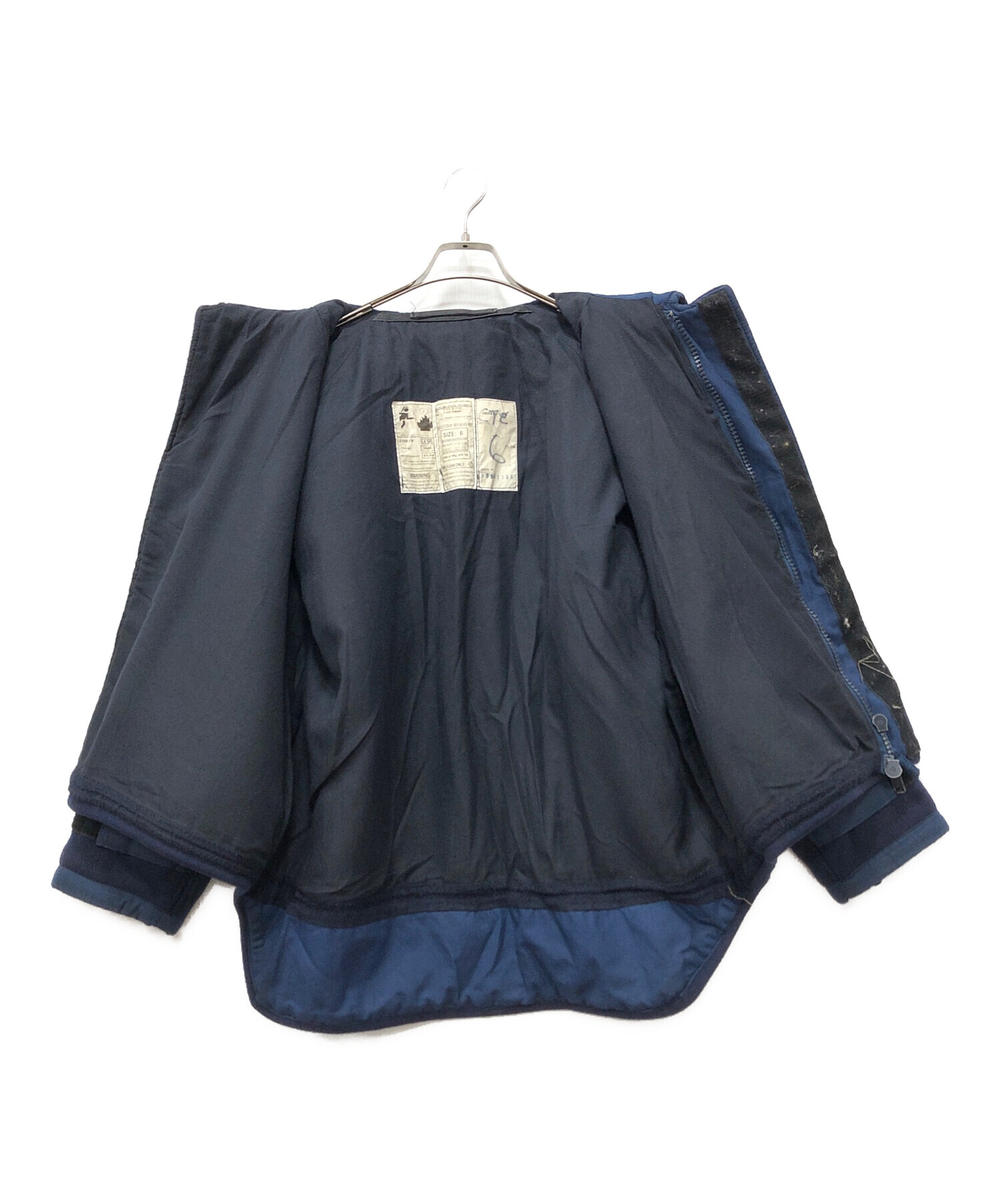 archive ネイビー ファイヤーマンジャケット Schott(ショット) / ファイヤーマンジャケット/ネイビー/M | 古着の