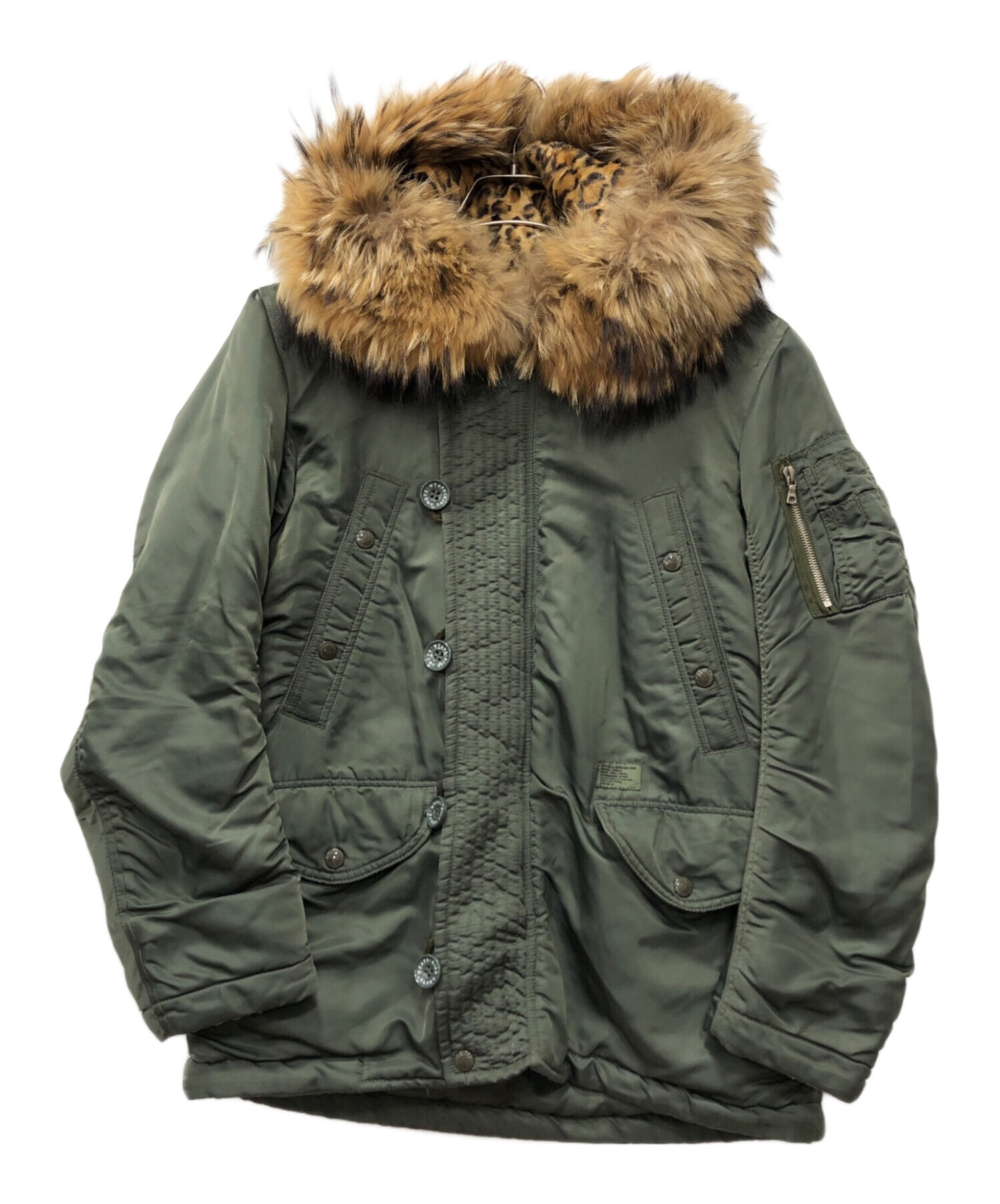 中古・古着通販】WTAPS (ダブルタップス) N-3Bタイプコート カーキ 
