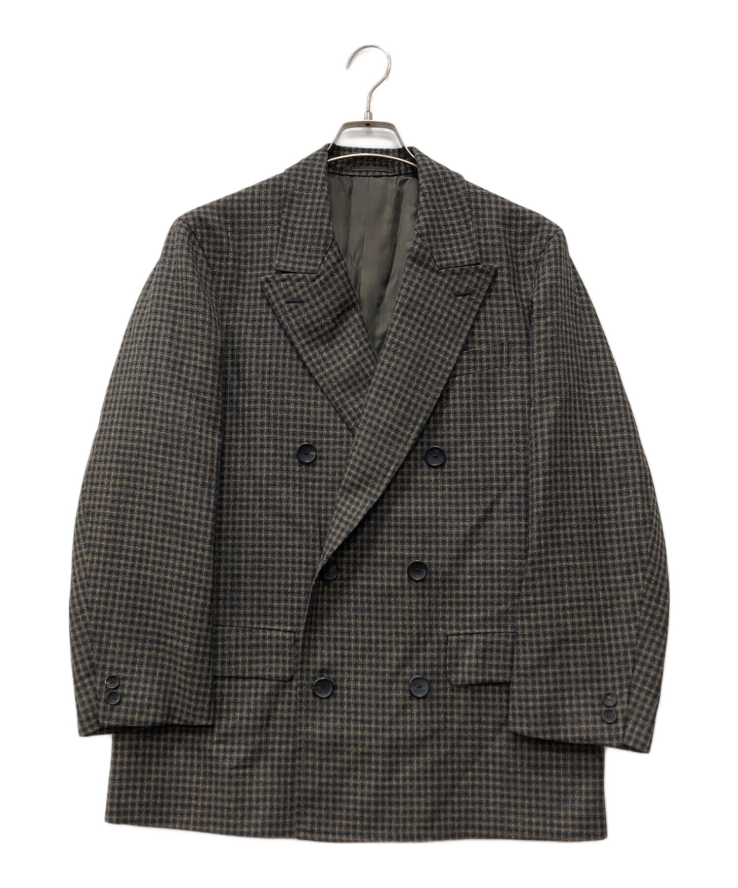 中古・古着通販】SCYE (サイ) Shetland Wool Tweed D・B Short Coat