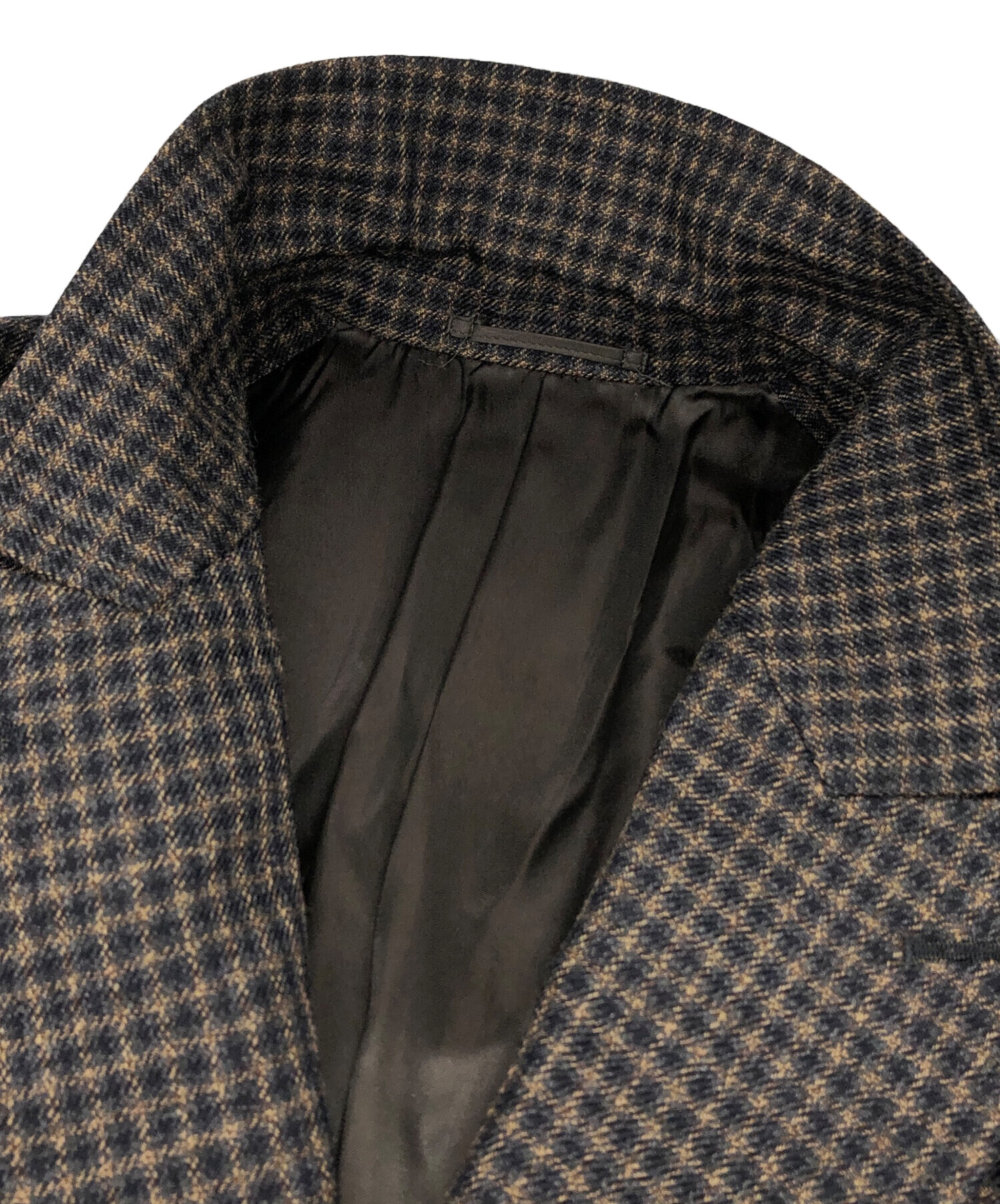 中古・古着通販】SCYE (サイ) Shetland Wool Tweed D・B Short Coat