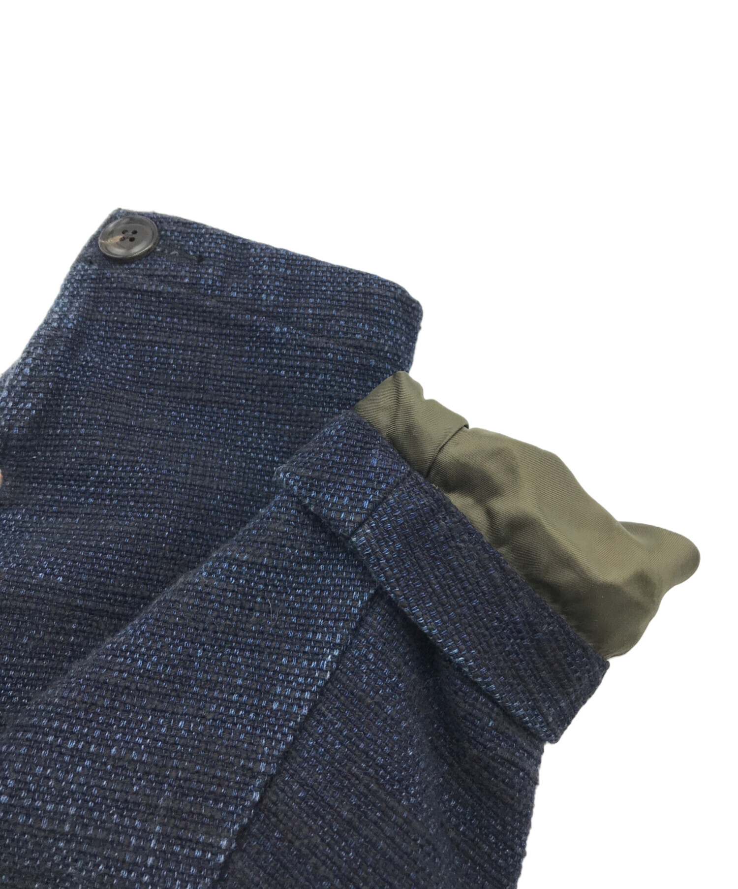 美品 Paul Smith ステンカラーコート チェック ネイビー オンワードL 美品 Paul Smith ステンカラーコート チェック ネイビー オンワードL