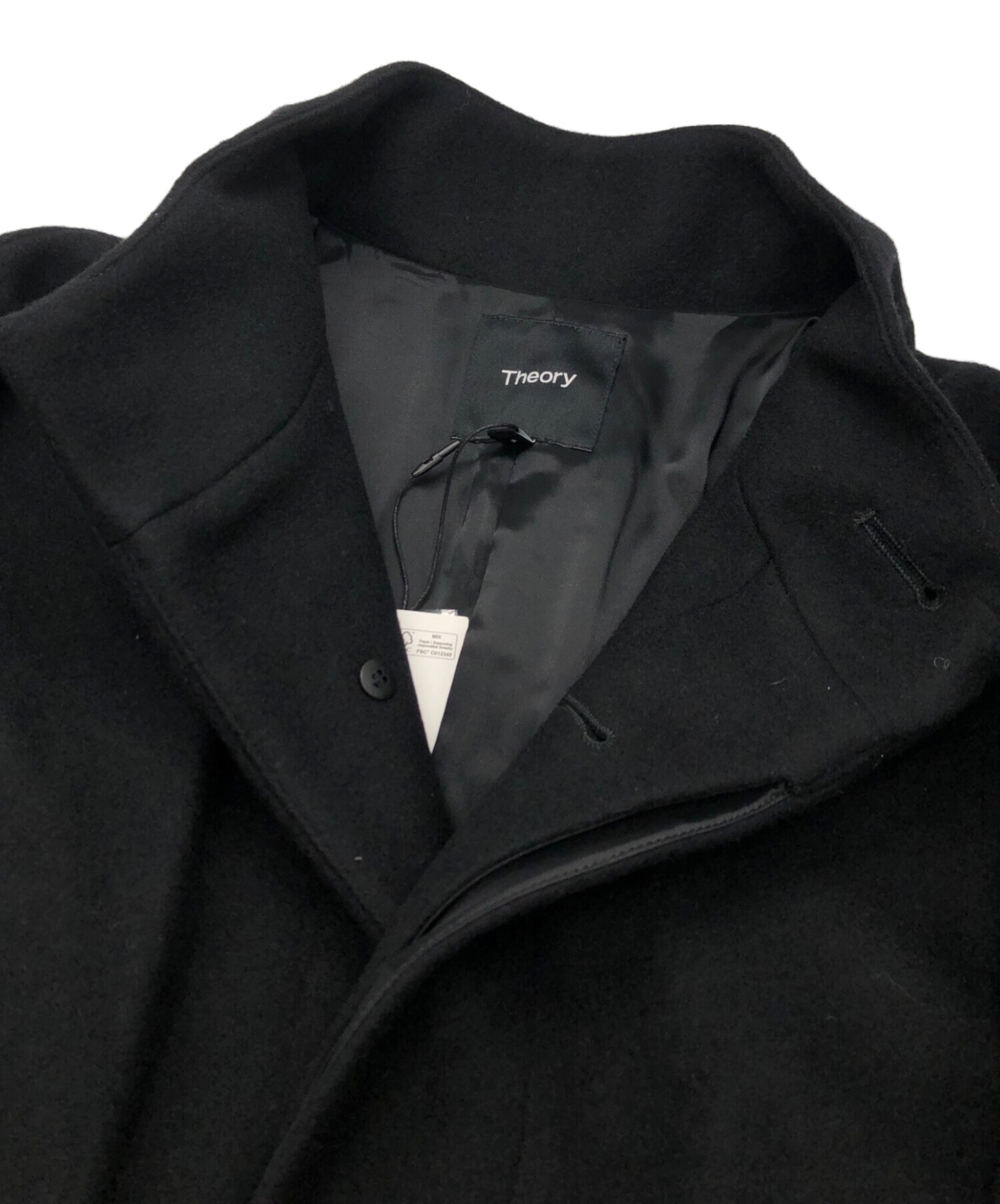 中古・古着通販】theory (セオリー) スタンドカラーメルトンロング