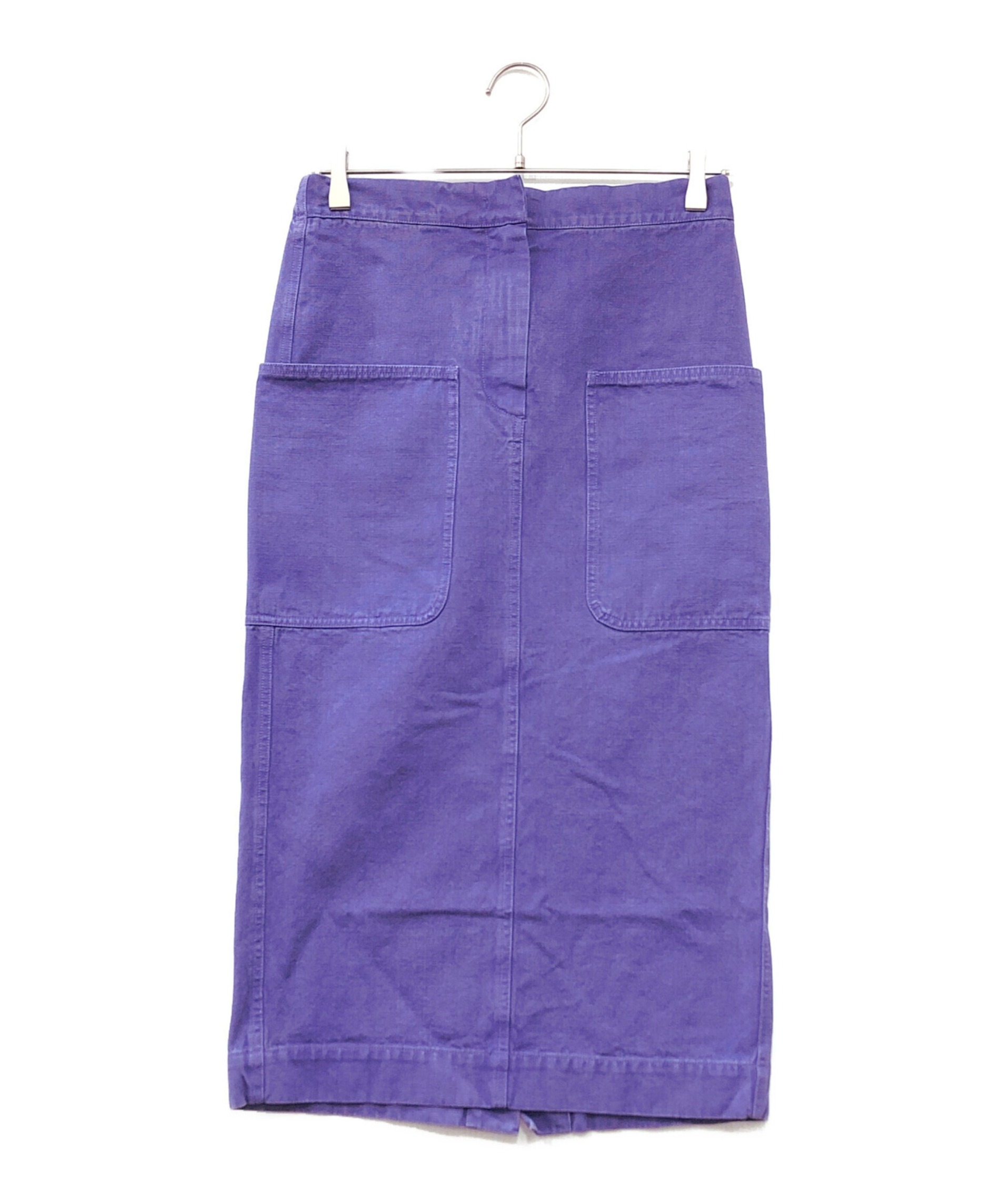 中古・古着通販】MaxMara (マックスマーラ) 2Pカラーデニムスカート 