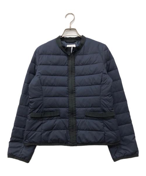 【新品未使用】 ランバンオンブルー　レースジャケットアウター38 トリプルクロスフリルポケットジャケット | LANVIN en Bleu (Women