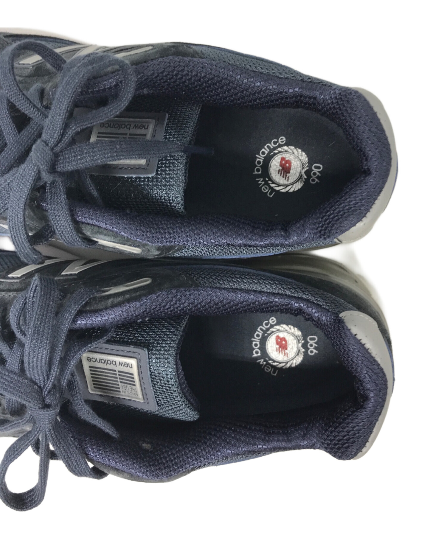 中古・古着通販】NEW BALANCE (ニューバランス) U990NV4 ネイビー 