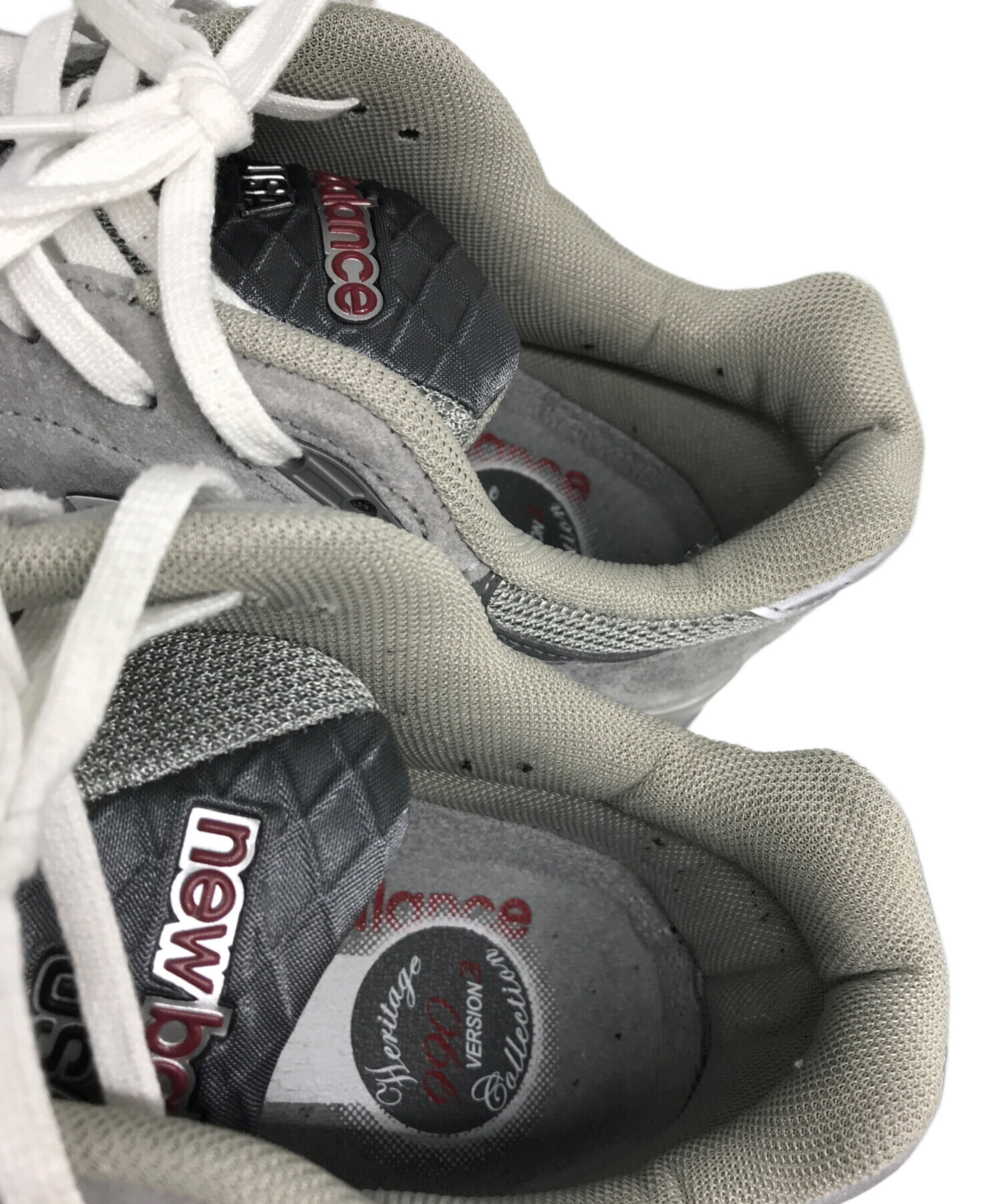 中古・古着通販】NEW BALANCE (ニューバランス) M990GY3 グレー サイズ 