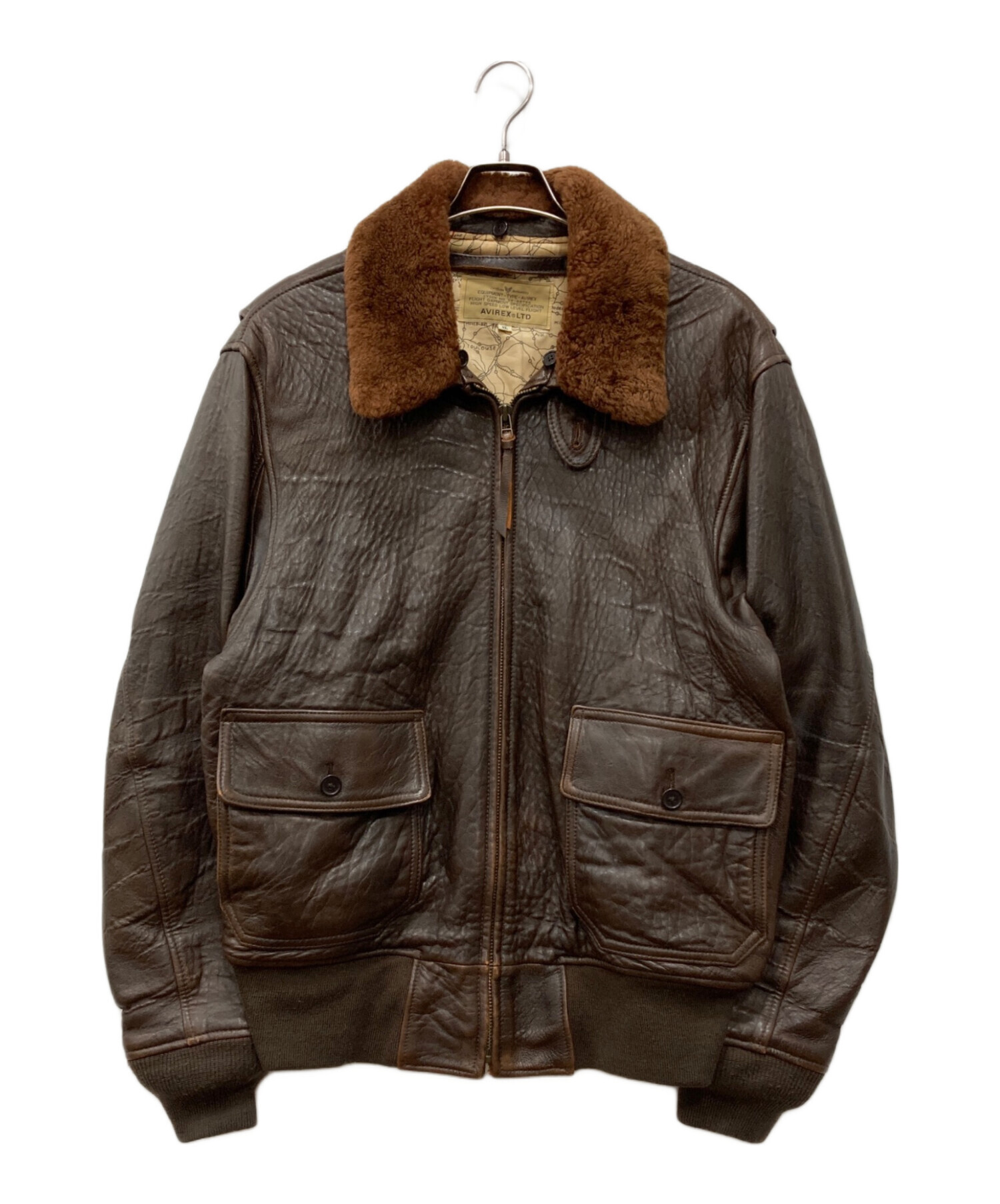AVIREX G-1 レザー フライトジャケット G-1 FLIGHT JACKET ANTIQUE 