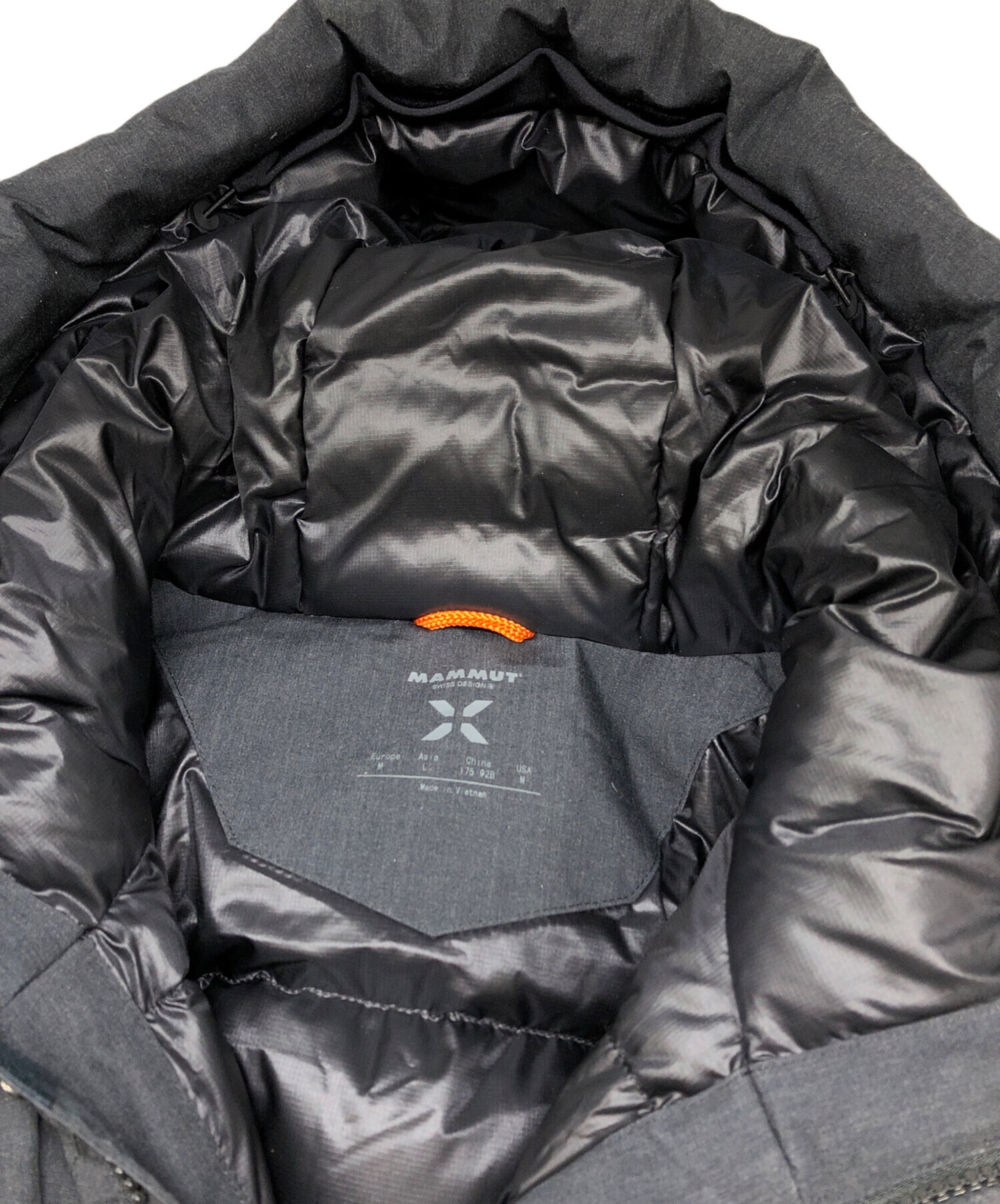 中古・古着通販】MAMMUT (マムート) ダウンジャケット グレー 中古・古着通販】MAMMUT (マムート) ダウンジャケット グレー