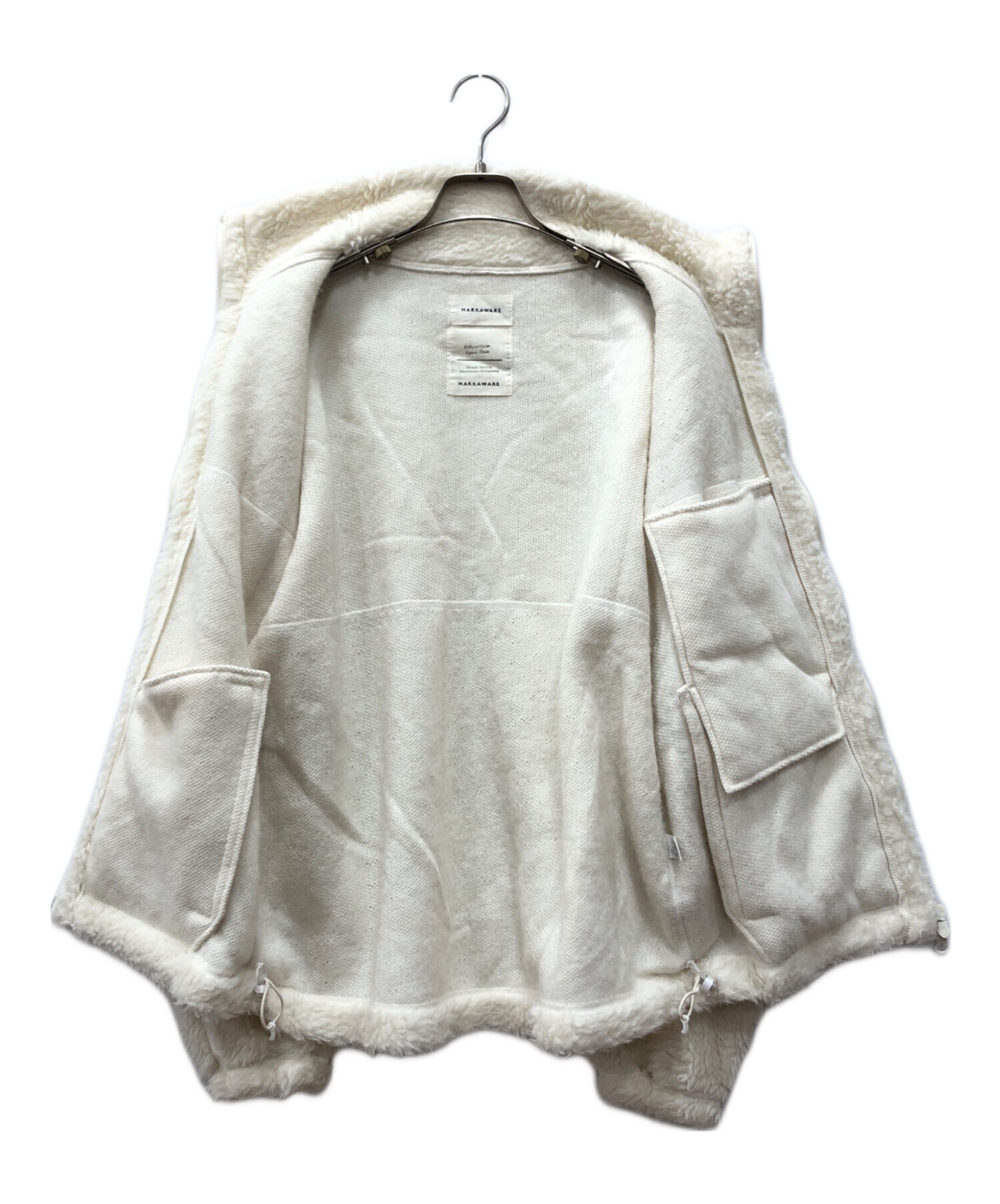 中古・古着通販】MARKAWARE (マーカウェア) アルパカフリース 中古・古着通販】MARKAWARE (マーカウェア) アルパカフリース