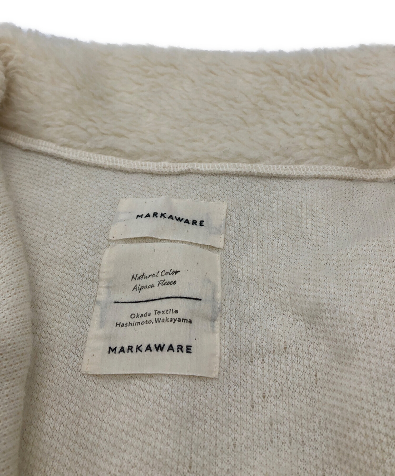 中古・古着通販】MARKAWARE (マーカウェア) アルパカフリース