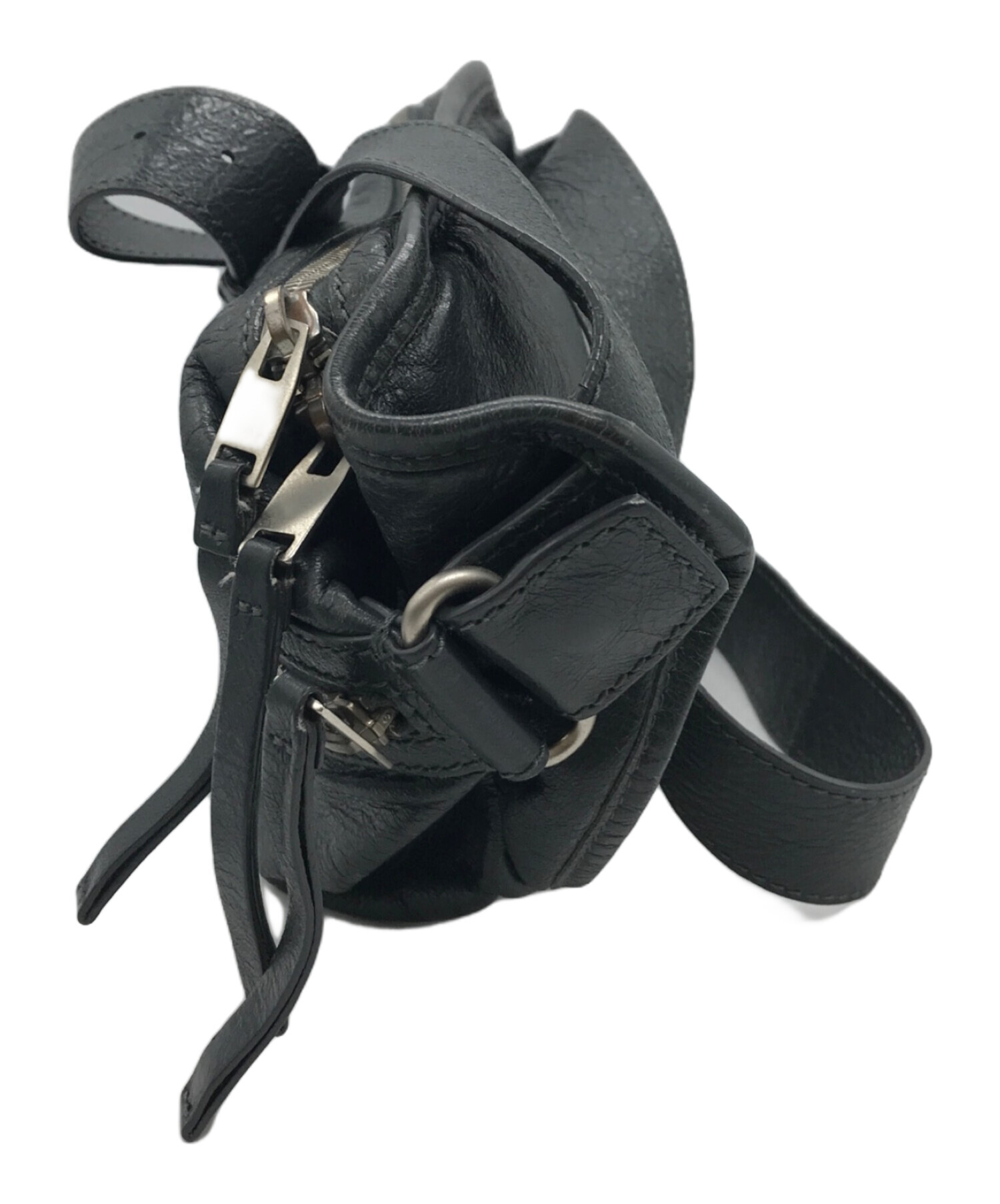 中古・古着通販】BALENCIAGA (バレンシアガ) ボディバッグ ネイビー 