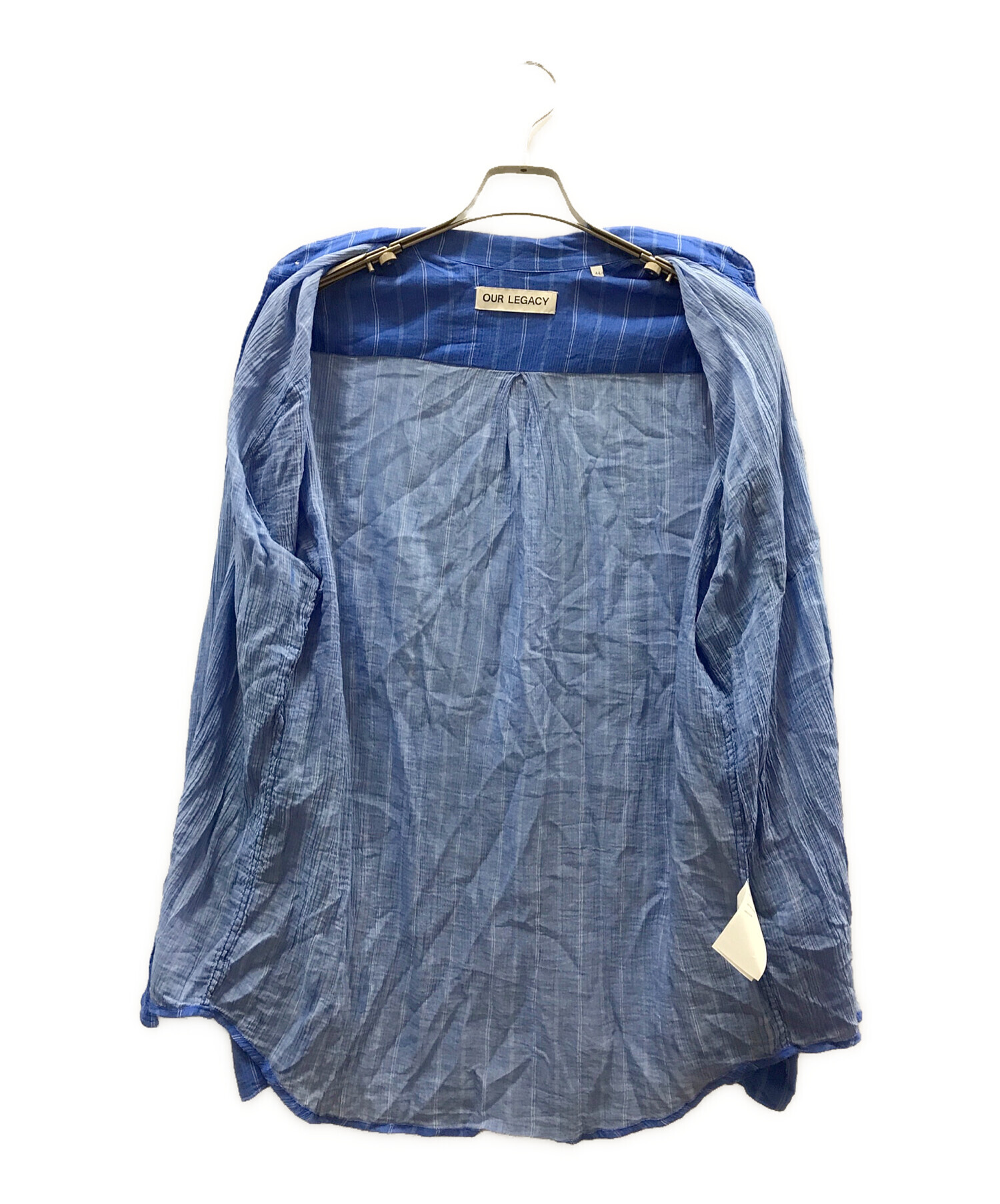 中古・古着通販】OUR LEGACY (アワーレガシー) INITIAL SHIRT Blue 