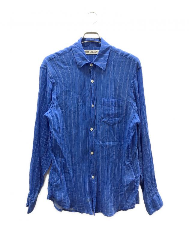中古・古着通販】OUR LEGACY (アワーレガシー) INITIAL SHIRT Blue 