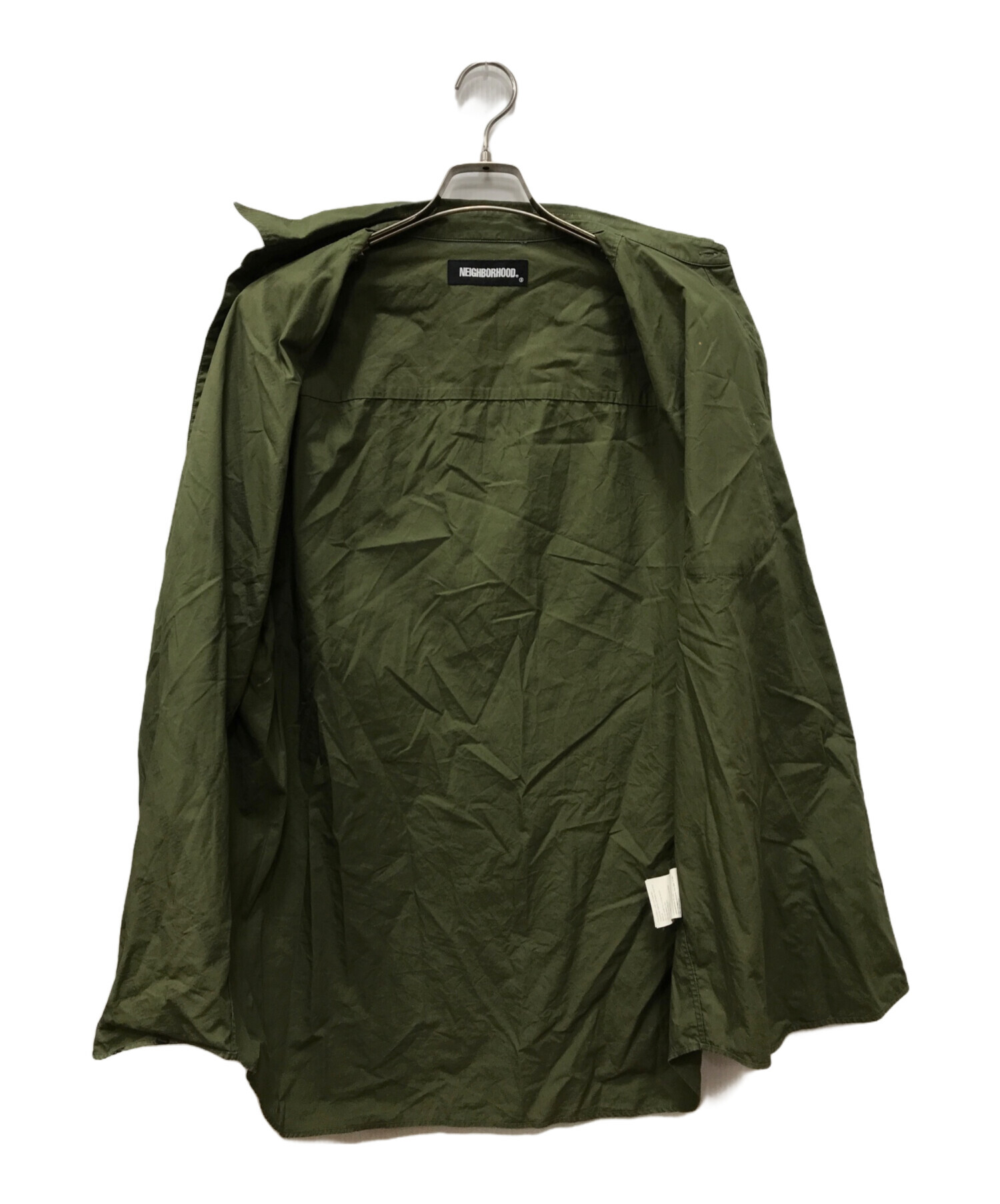 中古・古着通販】NEIGHBORHOOD (ネイバーフッド) C-SHIRT LS カーキ