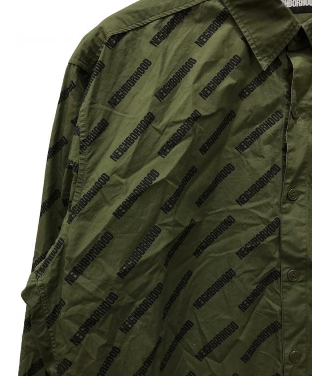 中古・古着通販】NEIGHBORHOOD (ネイバーフッド) C-SHIRT LS カーキ