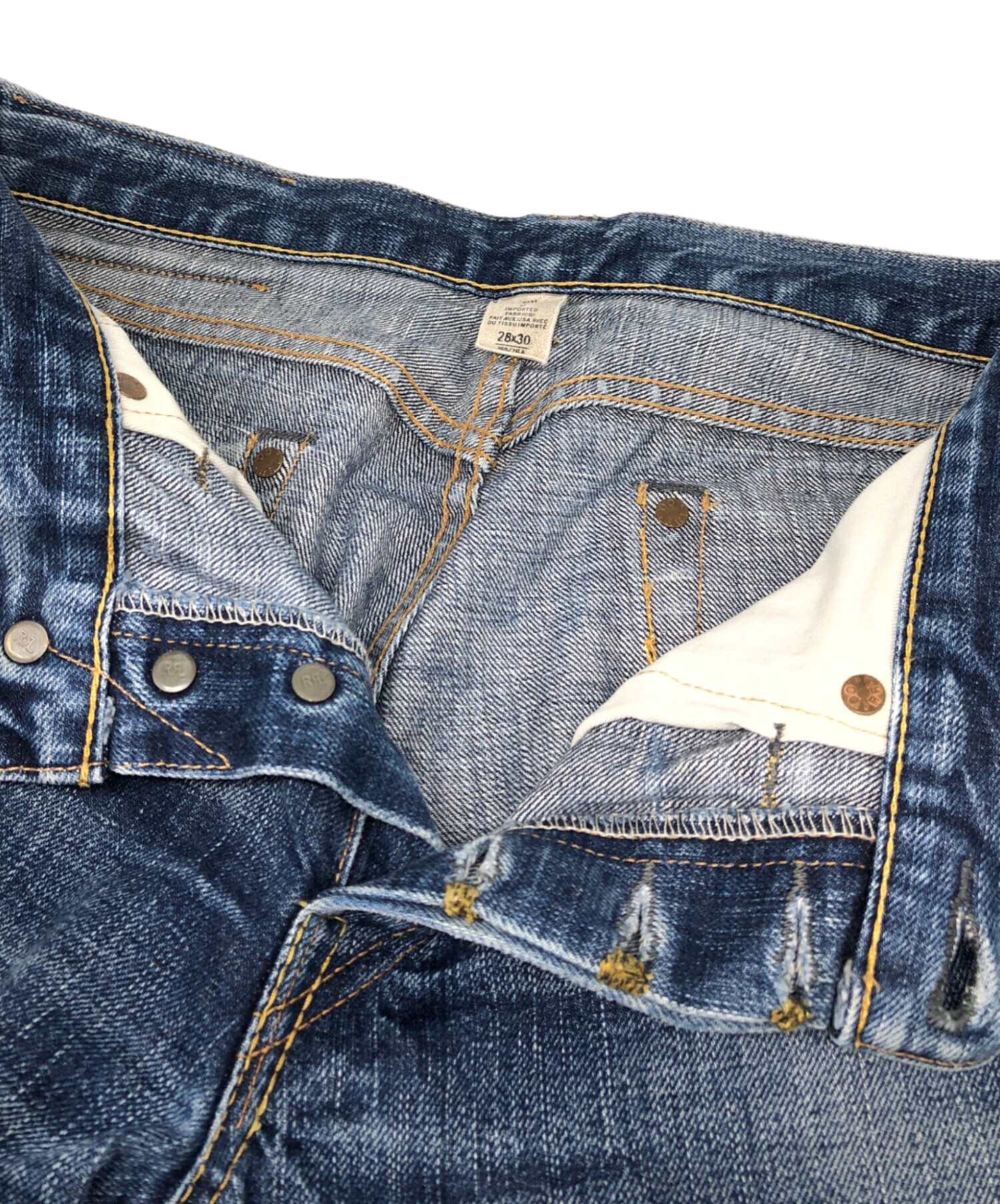 中古・古着通販】RRL (ダブルアールエル) デニムパンツ インディゴ 