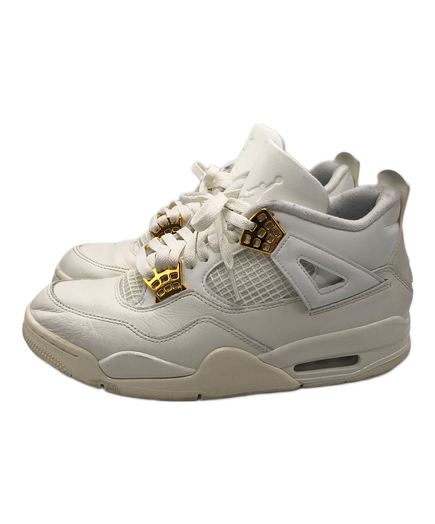中古・古着通販】NIKE (ナイキ) Air Jordan 4 Retro ホワイト サイズ 