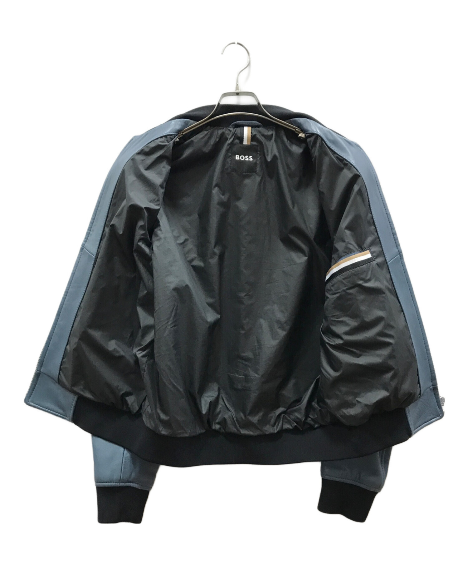 中古・古着通販】BOSS (ボス) スエード&ナッパレザー ボンバー