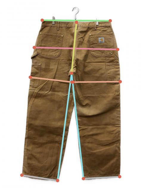 中古・古着通販】CarHartt (カーハート) ダブルニーパンツ ベージュ