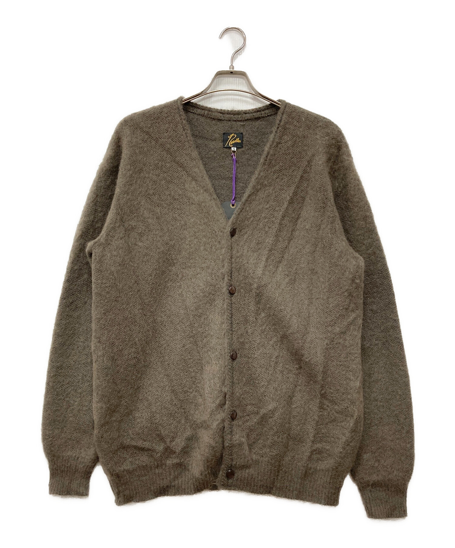 中古・古着通販】Needles (ニードルズ) Mohair Cardigan ブラウン 