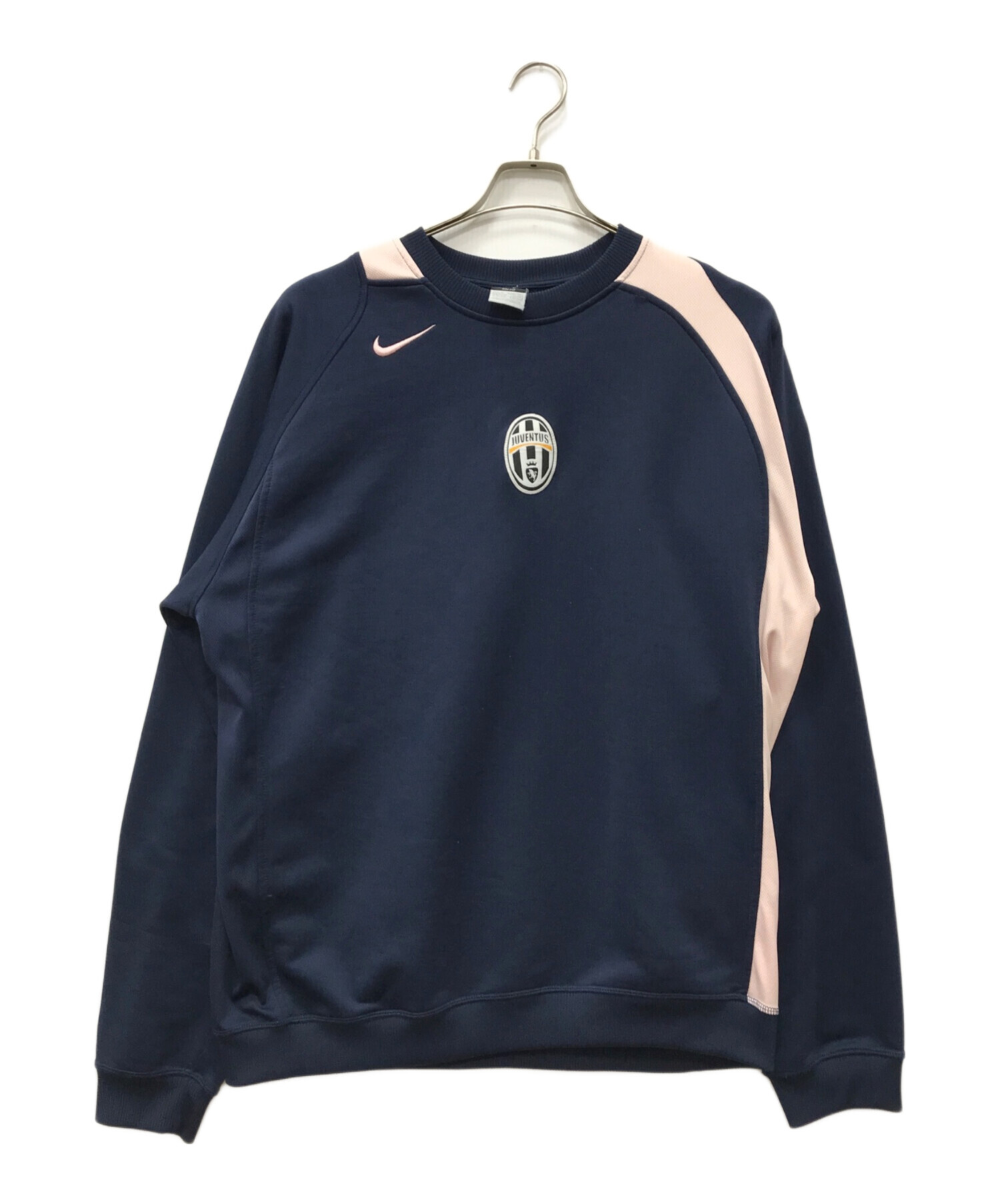 中古・古着通販】NIKE (ナイキ) クルーネックスウェット ネイビー 