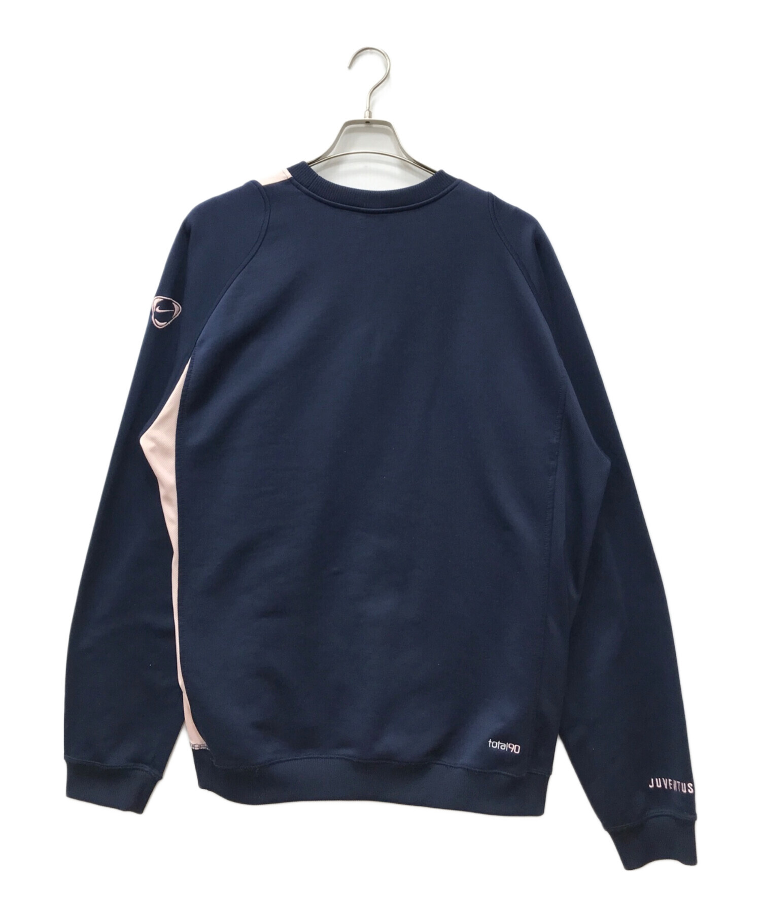中古・古着通販】NIKE (ナイキ) クルーネックスウェット ネイビー 