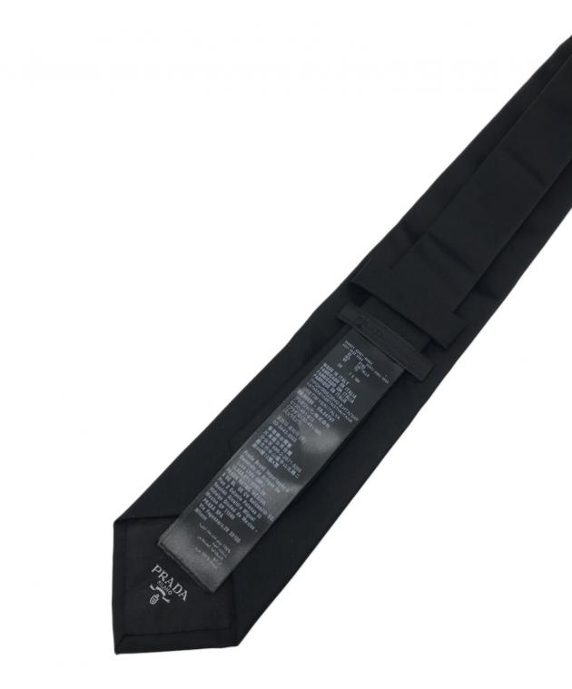中古・古着通販】PRADA (プラダ) Re-Nylon Gabardine Tie ブラック
